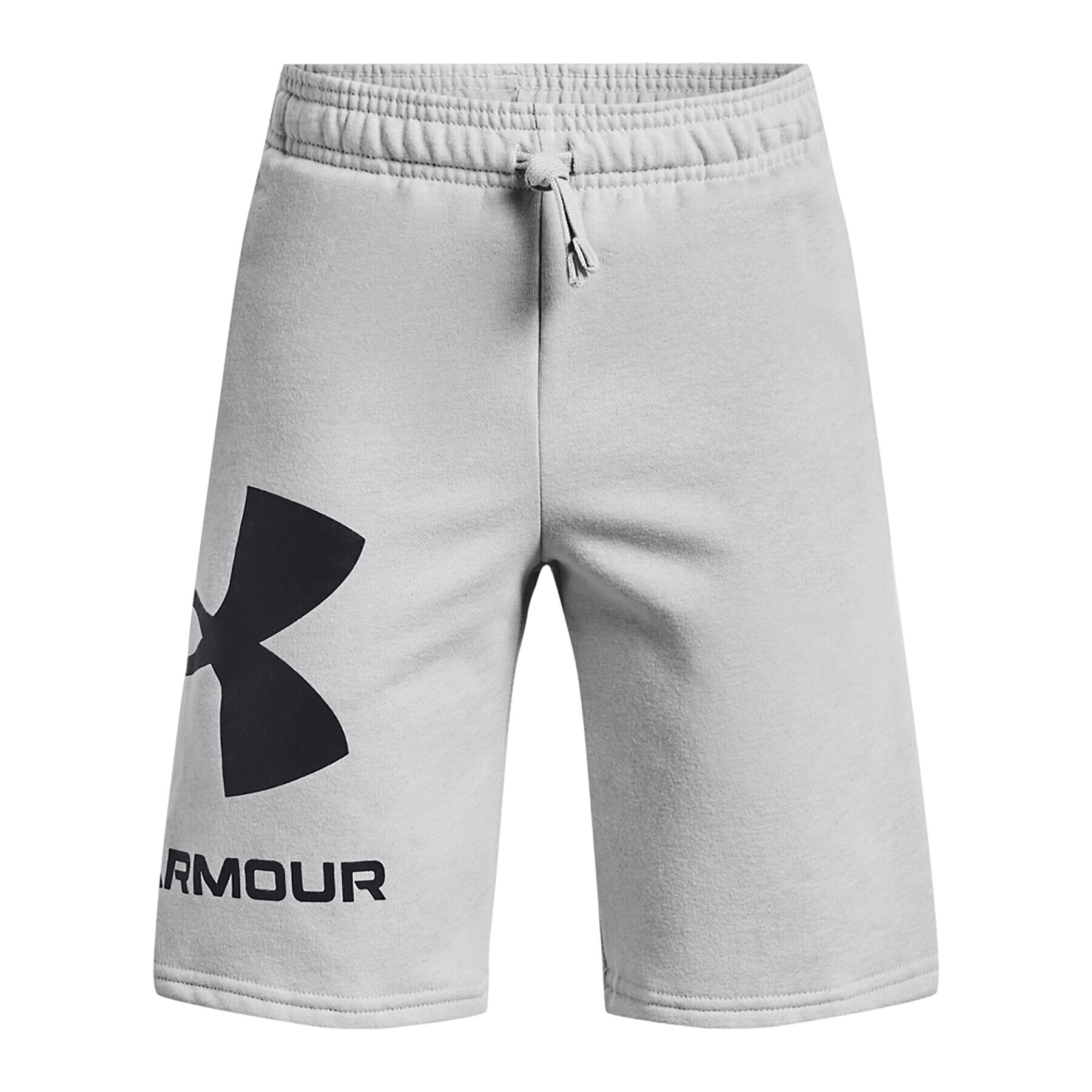 Under Armour Športne kratke hlače UA RIVAL FLEECE LOGO SHORTS 1359065 Siva Regular Fit - Pepit.si