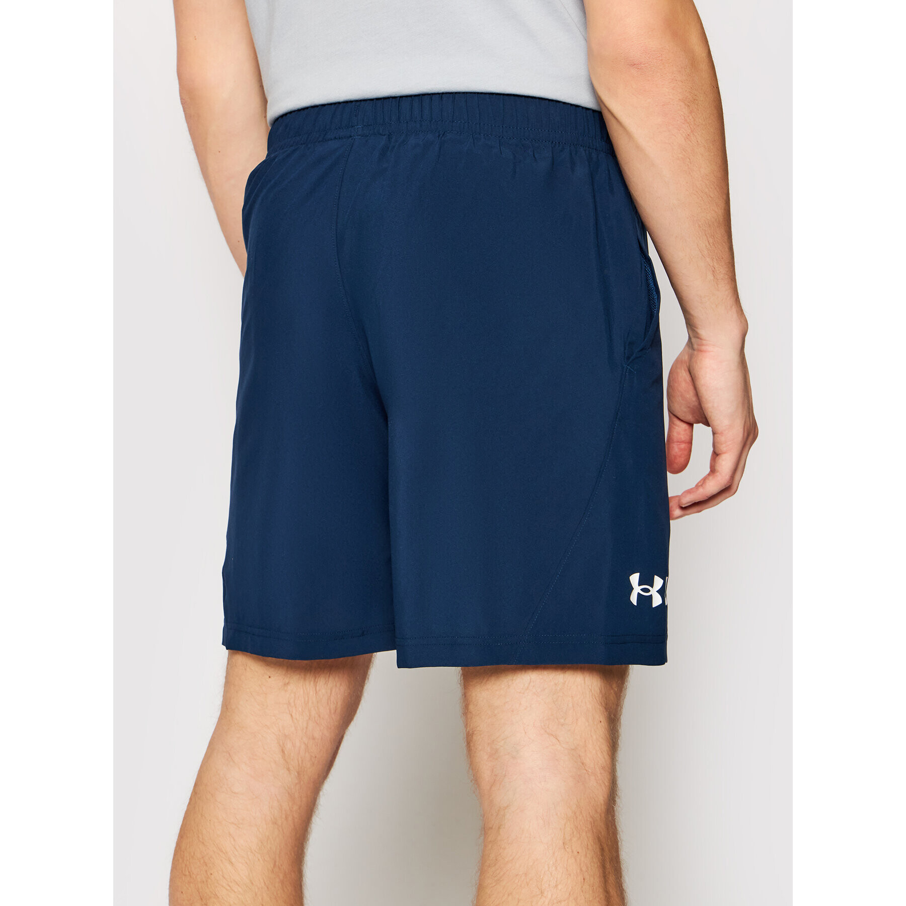 Under Armour Športne kratke hlače Ua Tkane Graphic 1361433 Mornarsko modra Loose Fit - Pepit.si