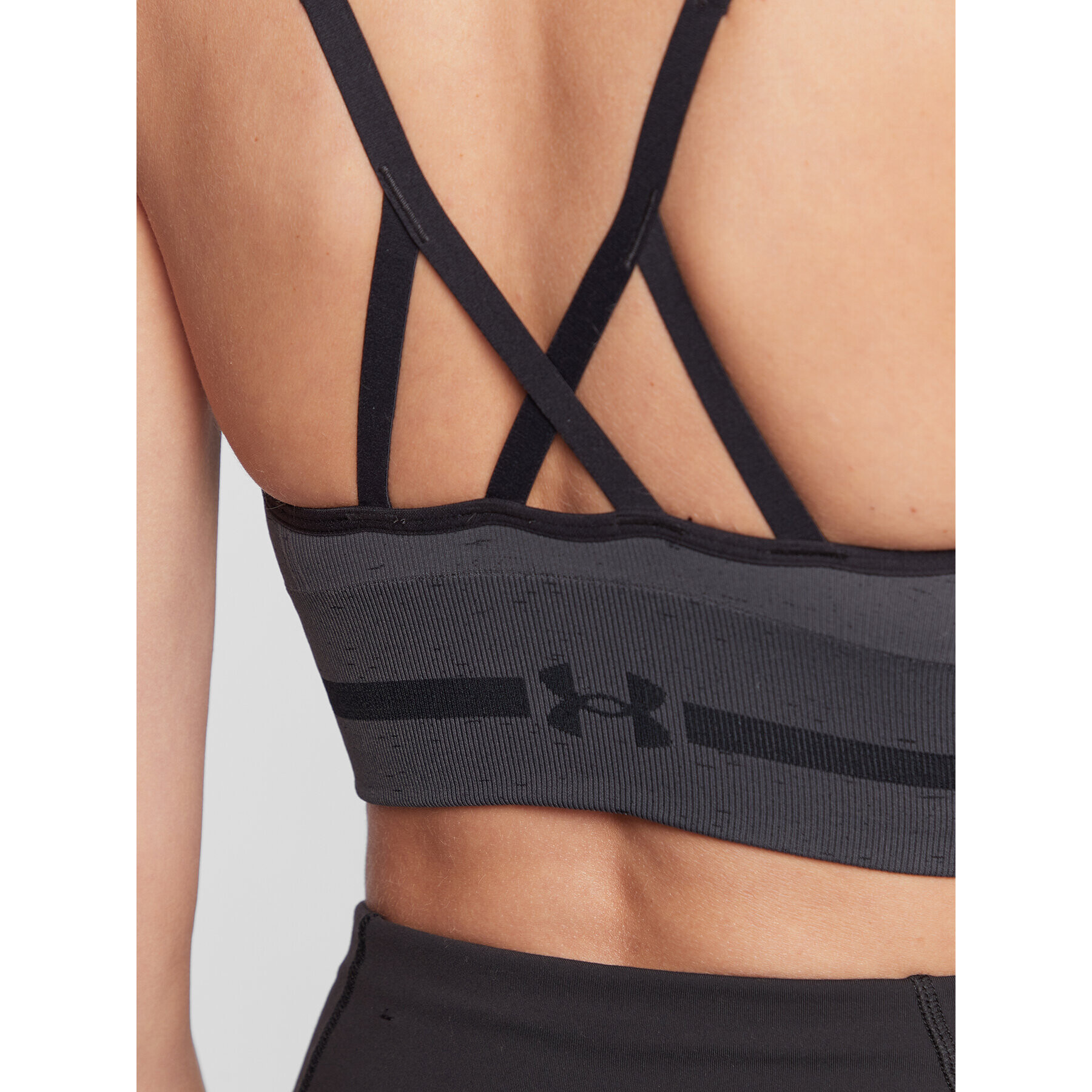 Under Armour Špotni nedrček 1357232 Siva - Pepit.si