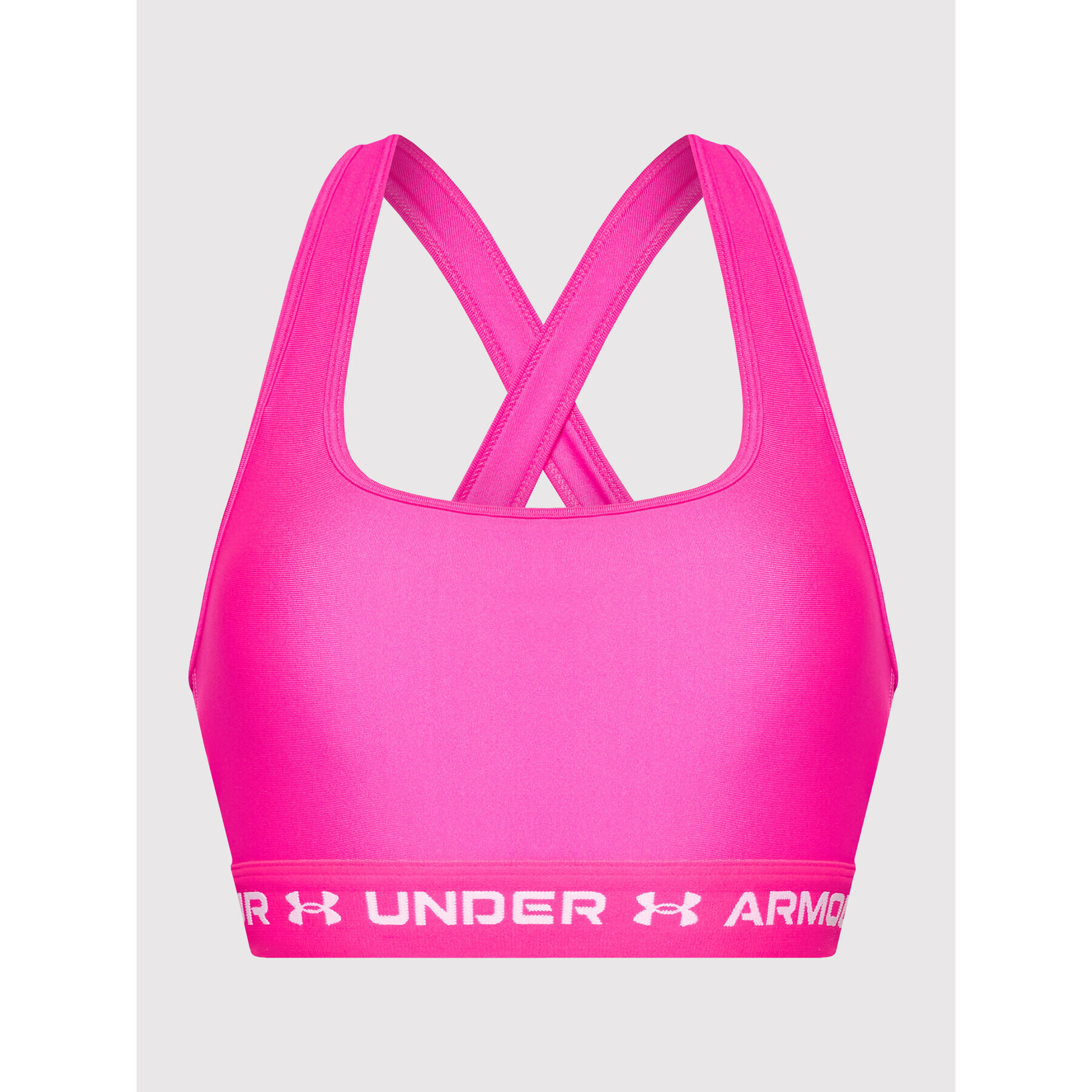 Under Armour Špotni nedrček Crossback 1361034 Roza - Pepit.si