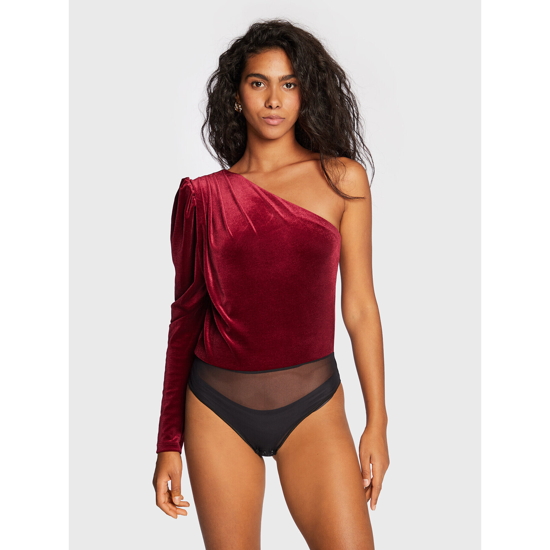 Undress Code Bodi Flaneur 353 Bordo rdeča Regular Fit - Pepit.si