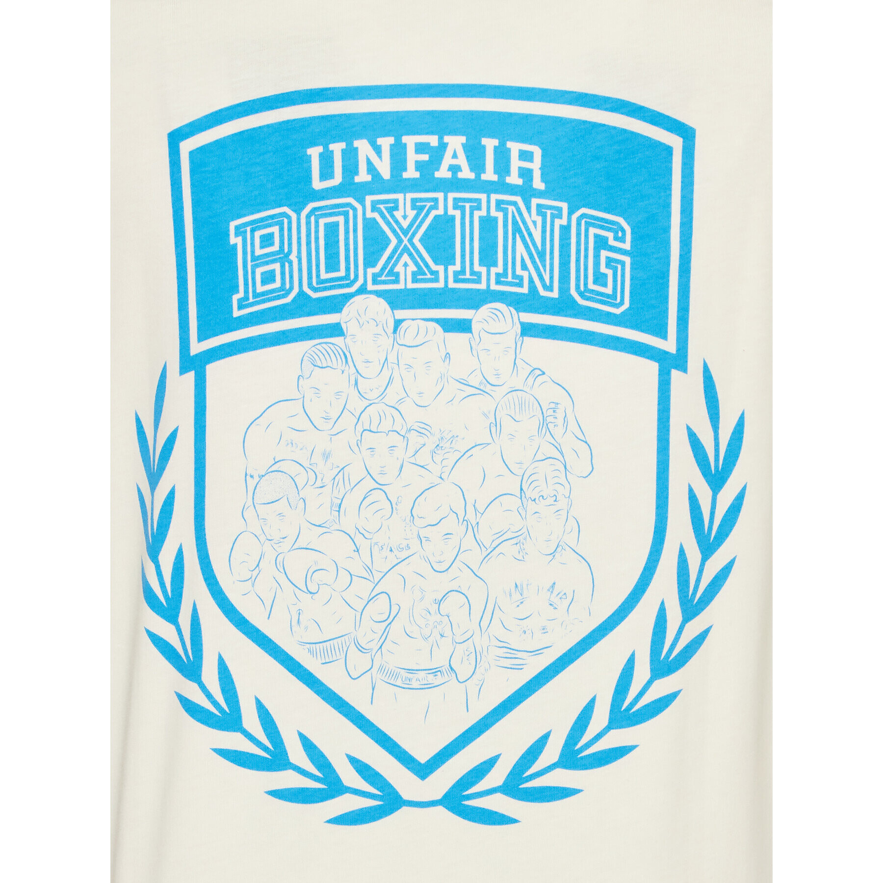 Unfair Athletics Majica UNFR23-007 Bež Regular Fit - Pepit.si