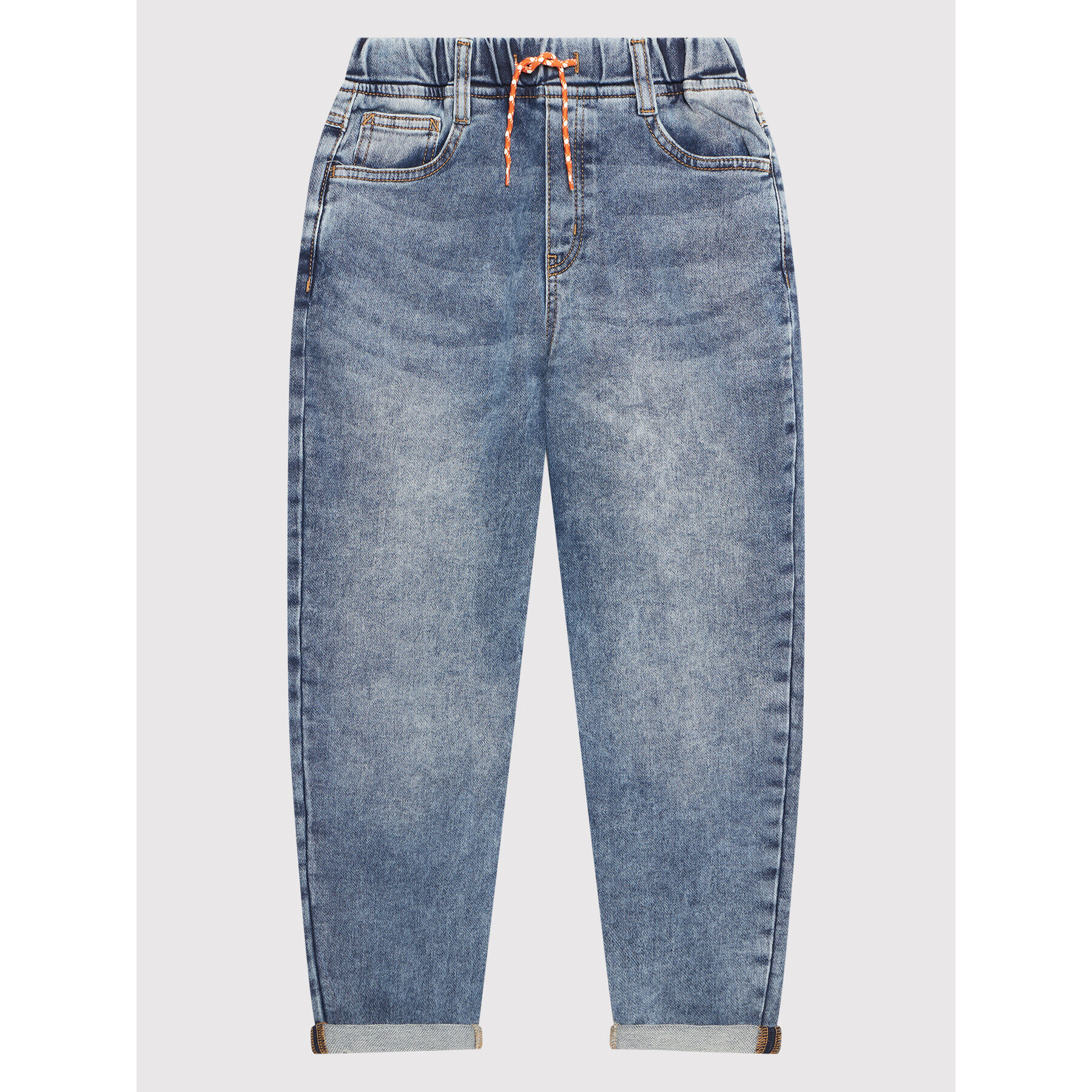 United Colors Of Benetton Jeans hlače 49BP57PK0 Modra Relaxed Fit - Pepit.si