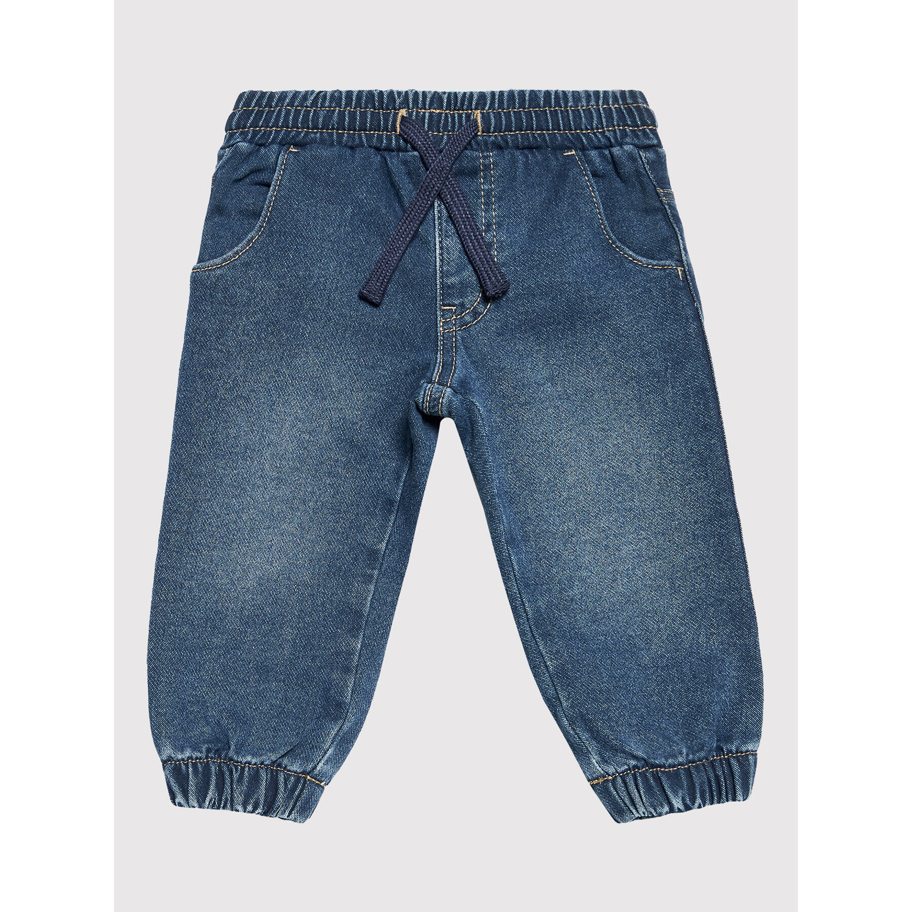 United Colors Of Benetton Jeans hlače 49BPGF001 Mornarsko modra Regular Fit - Pepit.si