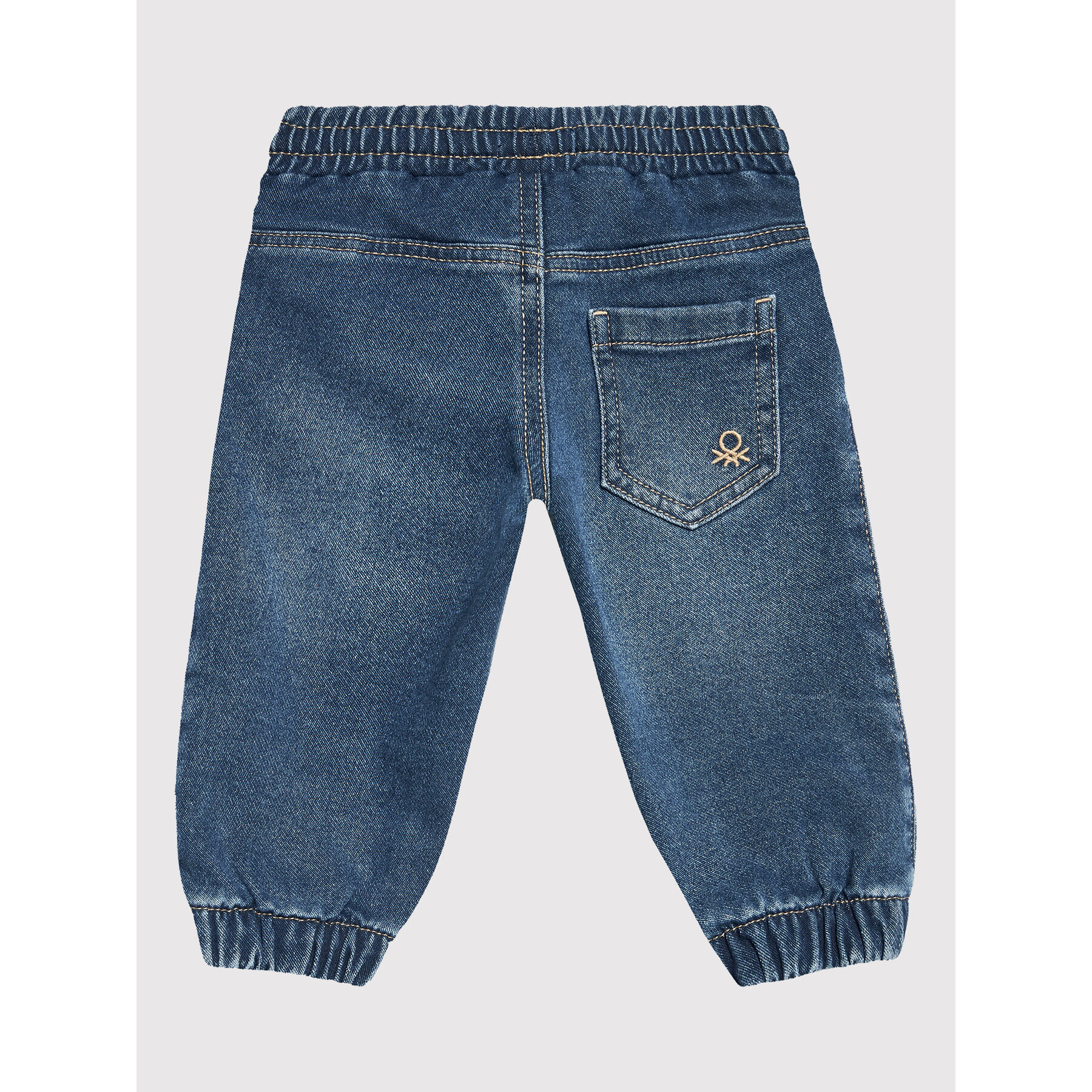 United Colors Of Benetton Jeans hlače 49BPGF001 Mornarsko modra Regular Fit - Pepit.si