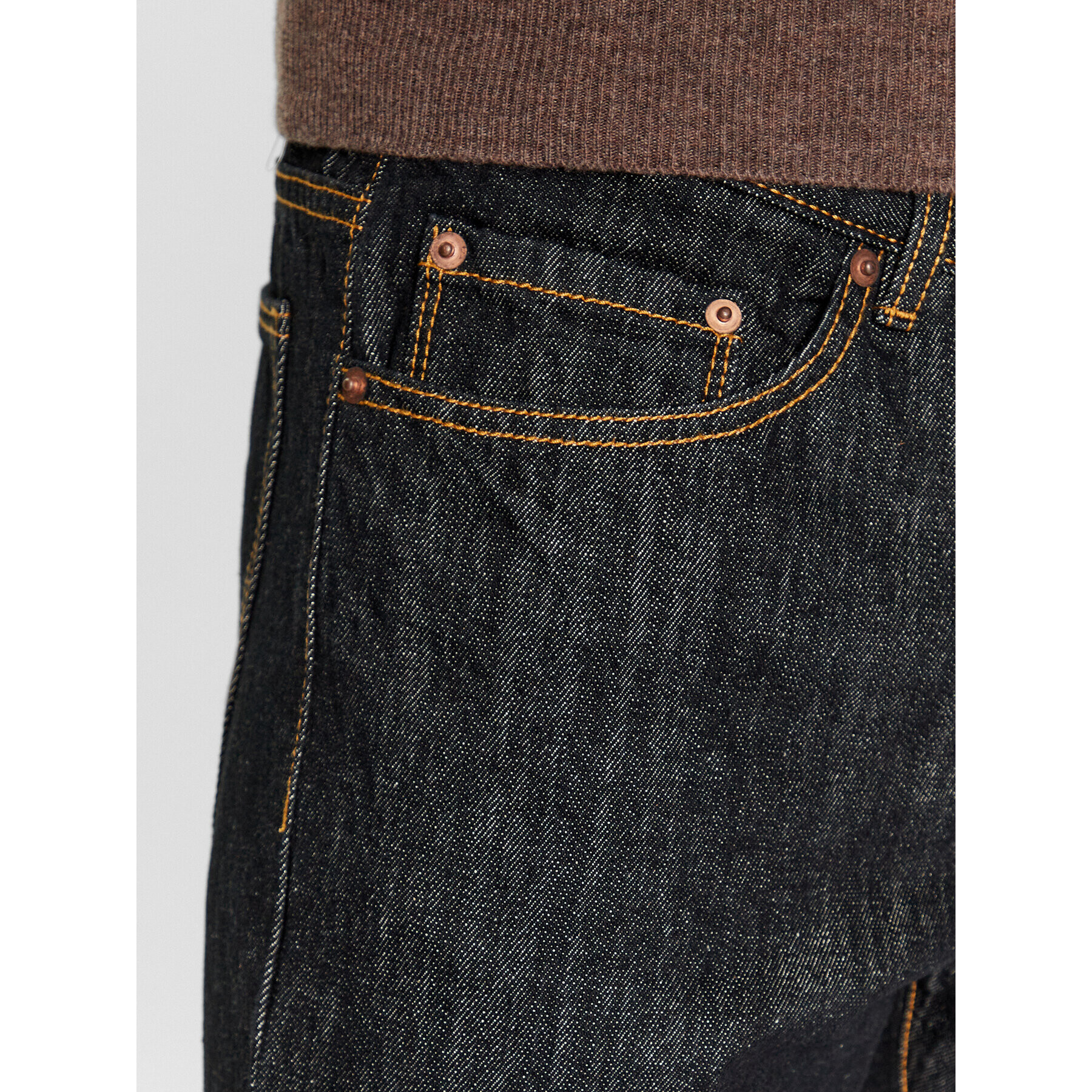 United Colors Of Benetton Jeans hlače 4AW757B88 Mornarsko modra Straight Fit - Pepit.si