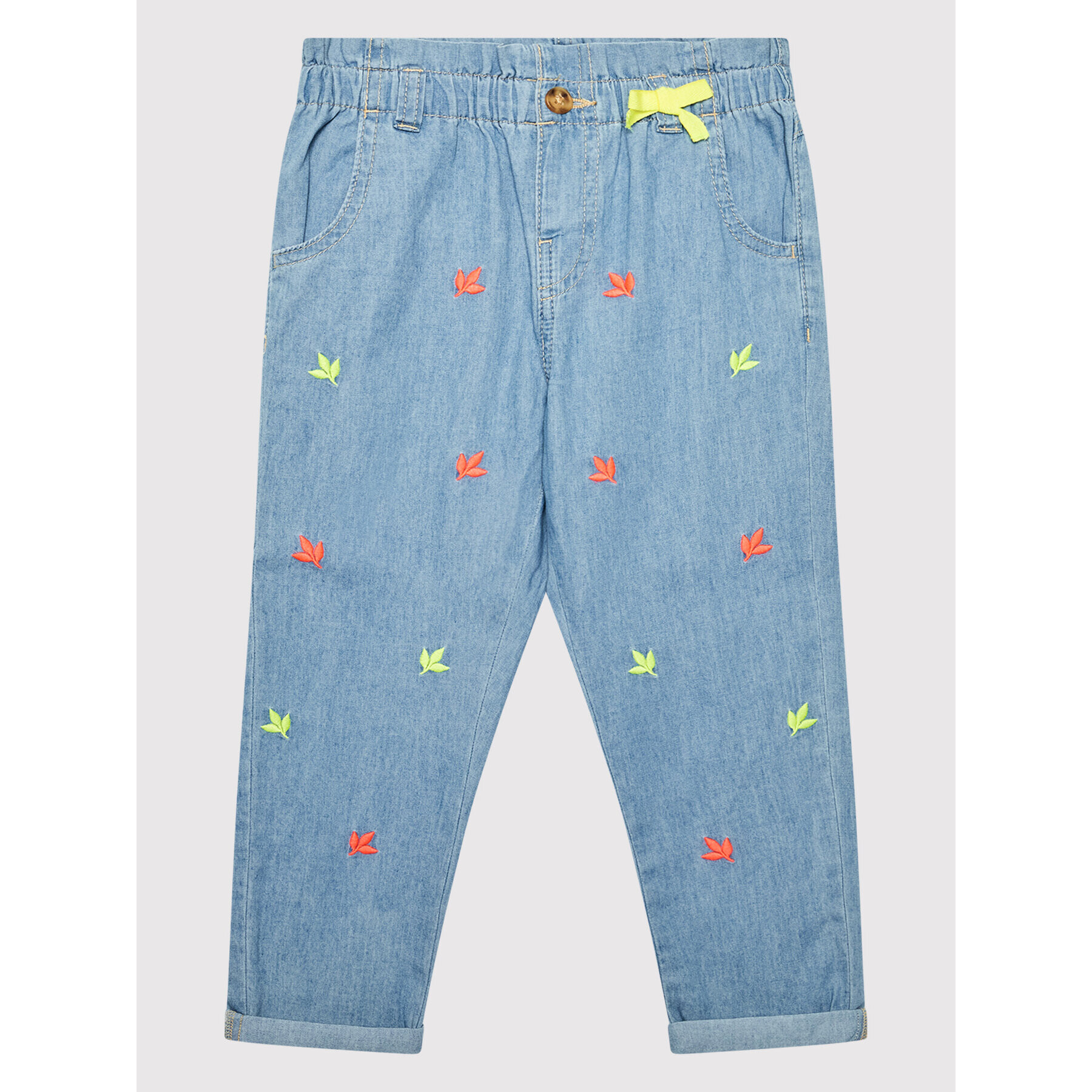 United Colors Of Benetton Jeans hlače 4DHJGF004 Modra Relaxed Fit - Pepit.si