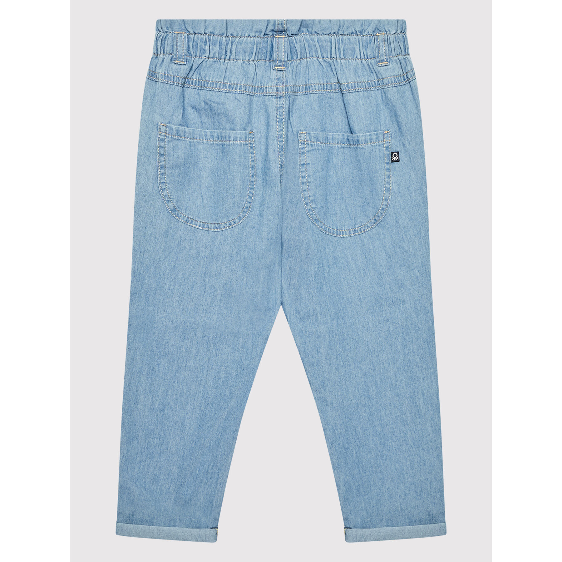 United Colors Of Benetton Jeans hlače 4DHJGF004 Modra Relaxed Fit - Pepit.si