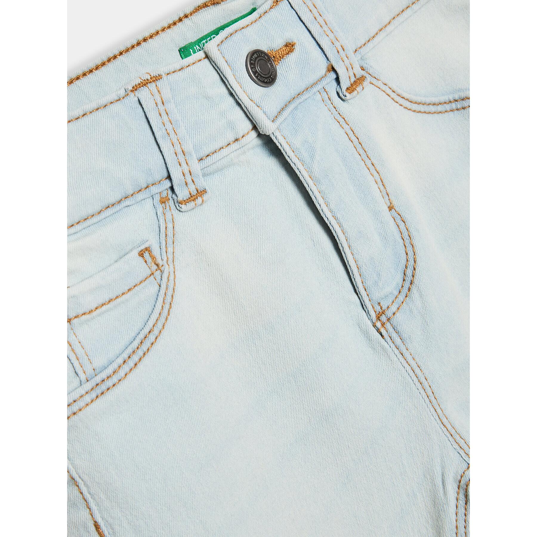 United Colors Of Benetton Jeans hlače 4DURGE00D Modra Slim Fit - Pepit.si