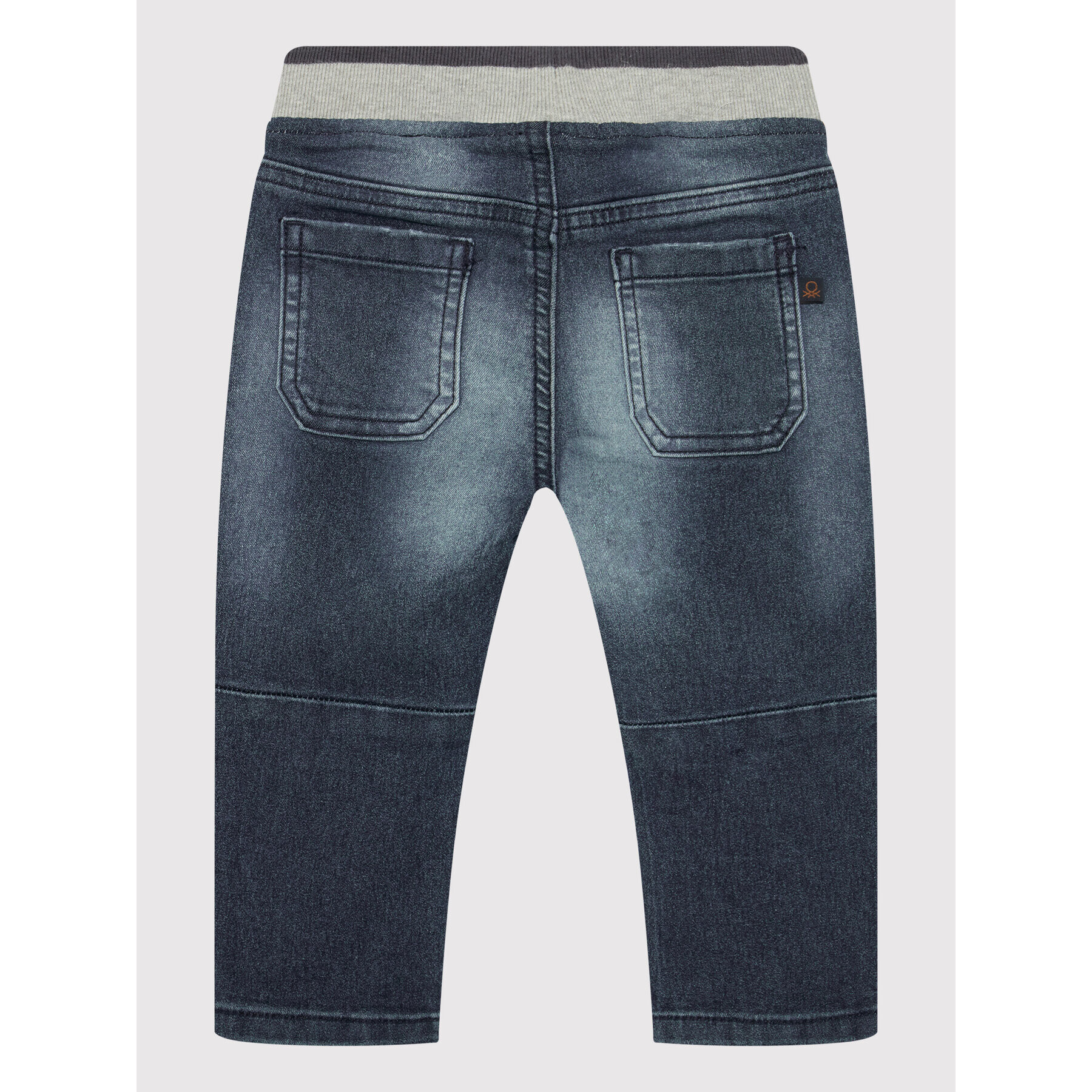 United Colors Of Benetton Jeans hlače 4DURGF002 Mornarsko modra Slim Fit - Pepit.si