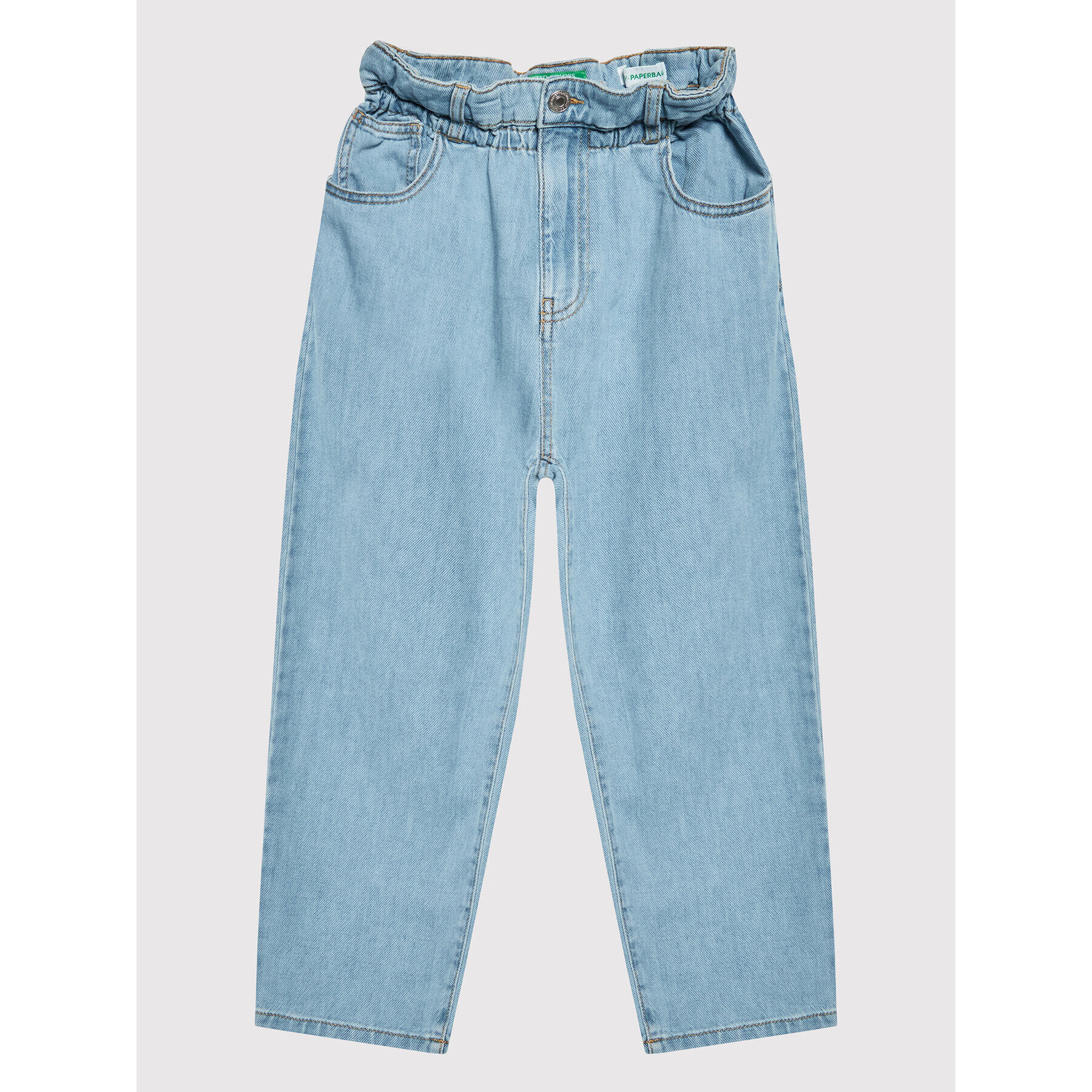 United Colors Of Benetton Jeans hlače 4UTPCE006 Modra Relaxed Fit - Pepit.si