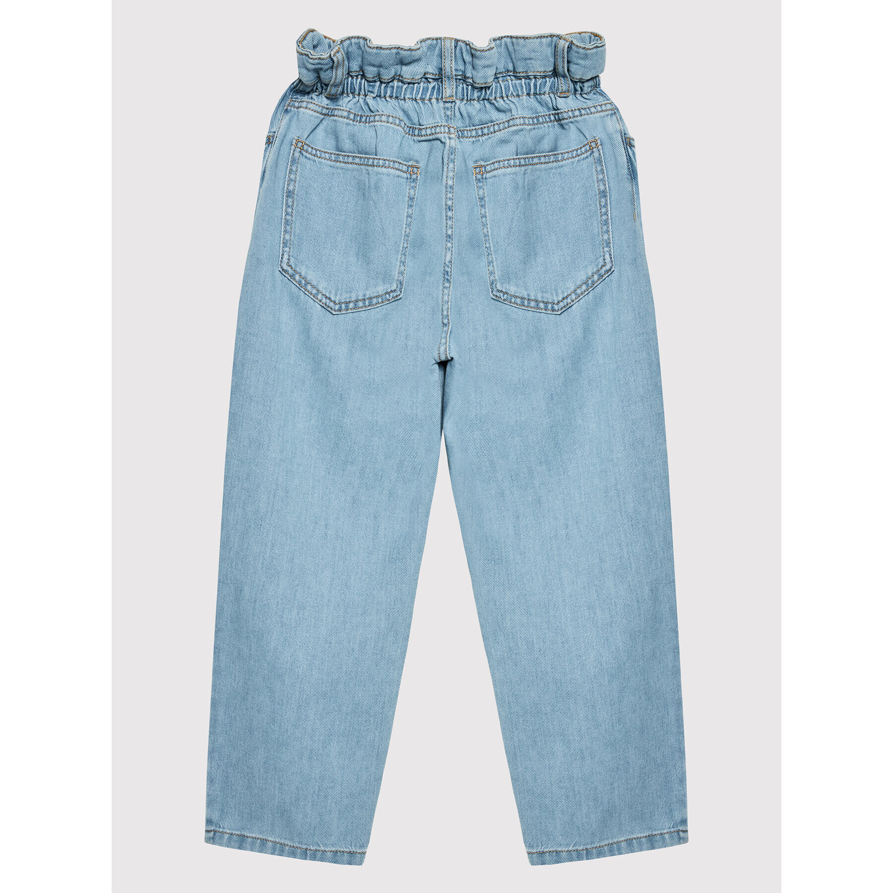 United Colors Of Benetton Jeans hlače 4UTPCE006 Modra Relaxed Fit - Pepit.si