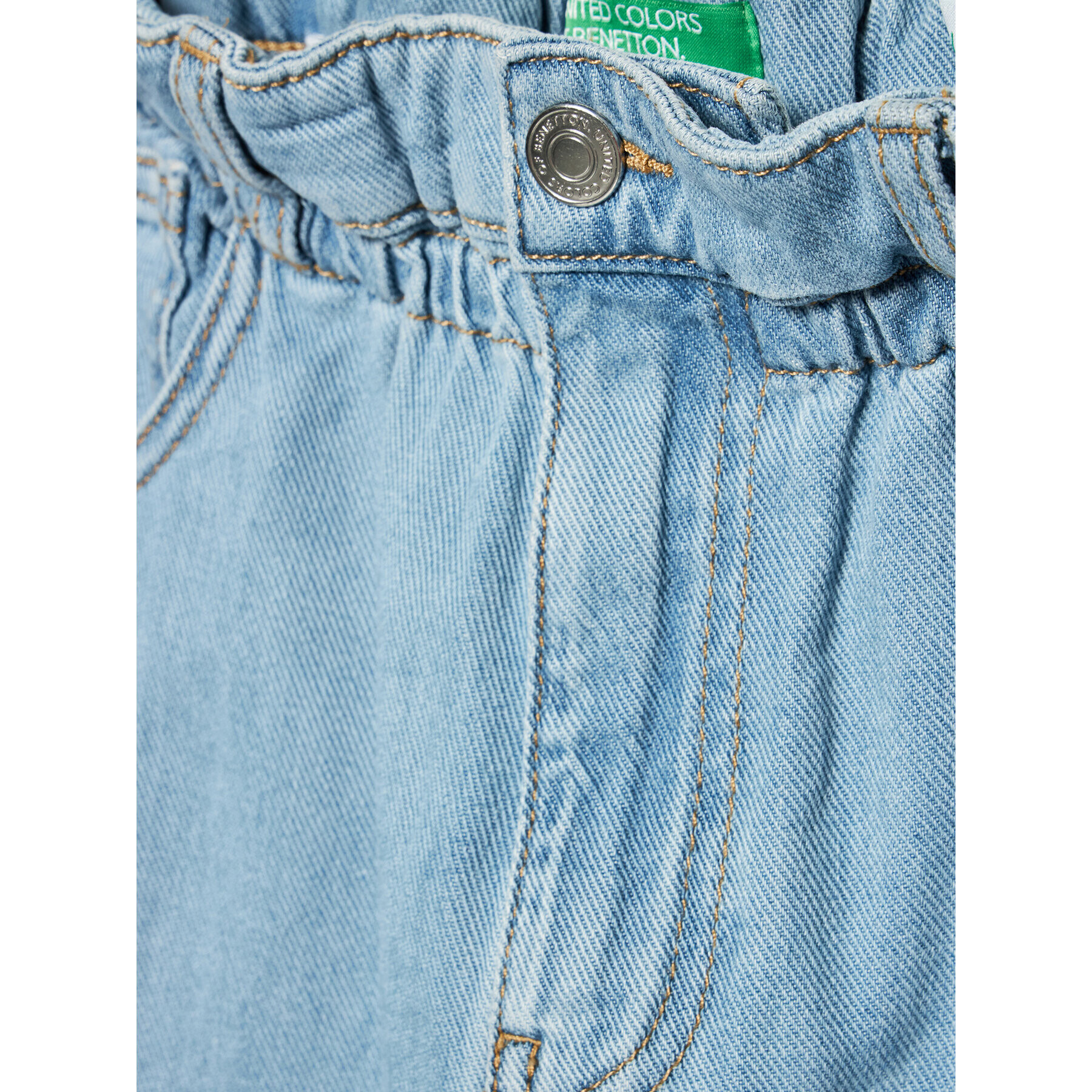 United Colors Of Benetton Jeans hlače 4UTPCE006 Modra Relaxed Fit - Pepit.si