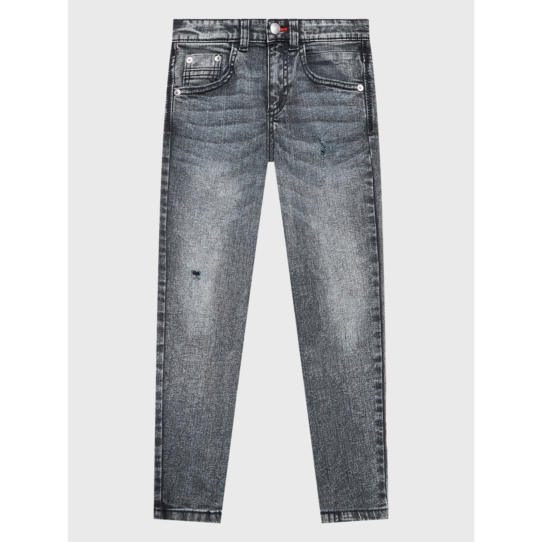 United Colors Of Benetton Jeans hlače 4XA2CE00W Siva Skinny Fit - Pepit.si