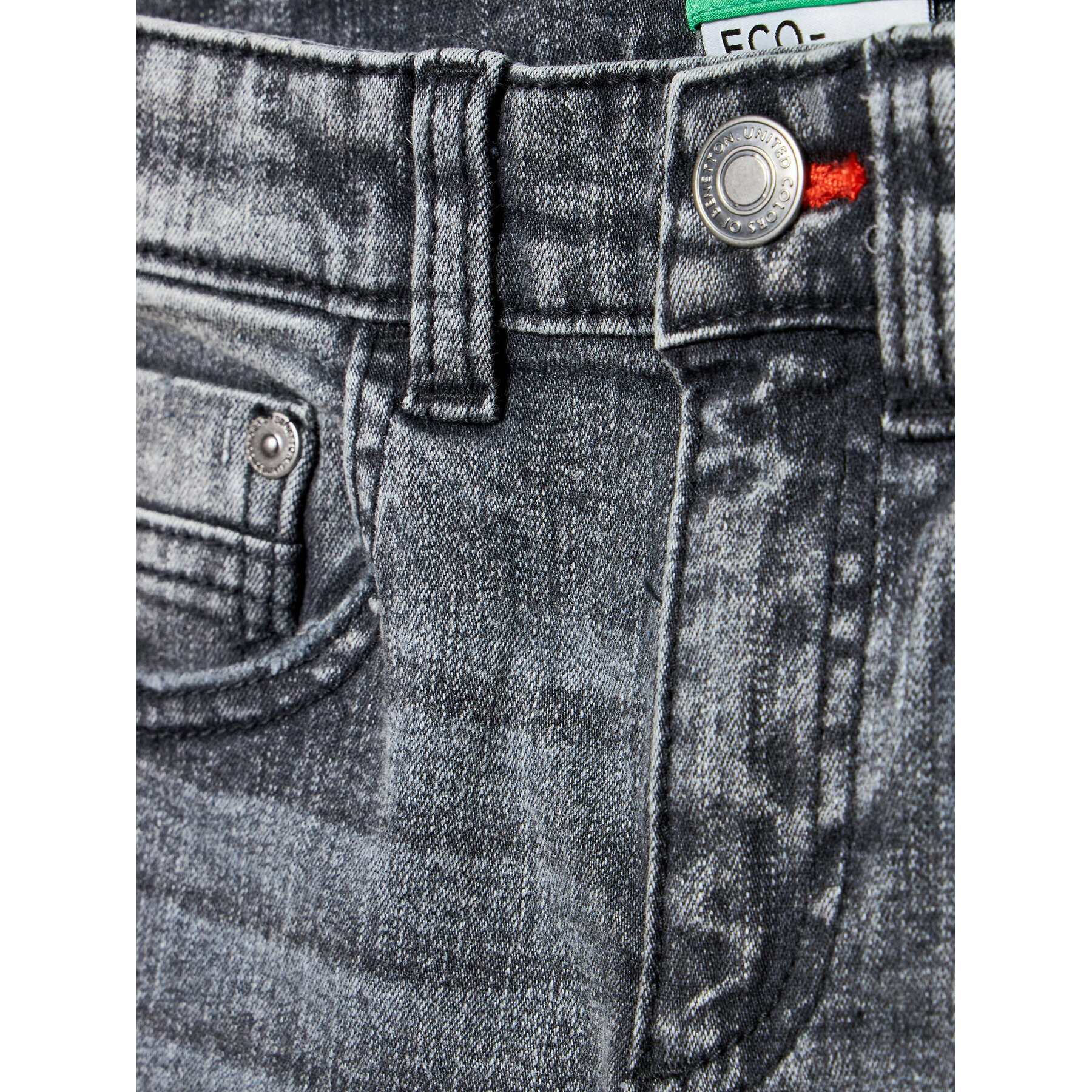 United Colors Of Benetton Jeans hlače 4XA2CE00W Siva Skinny Fit - Pepit.si