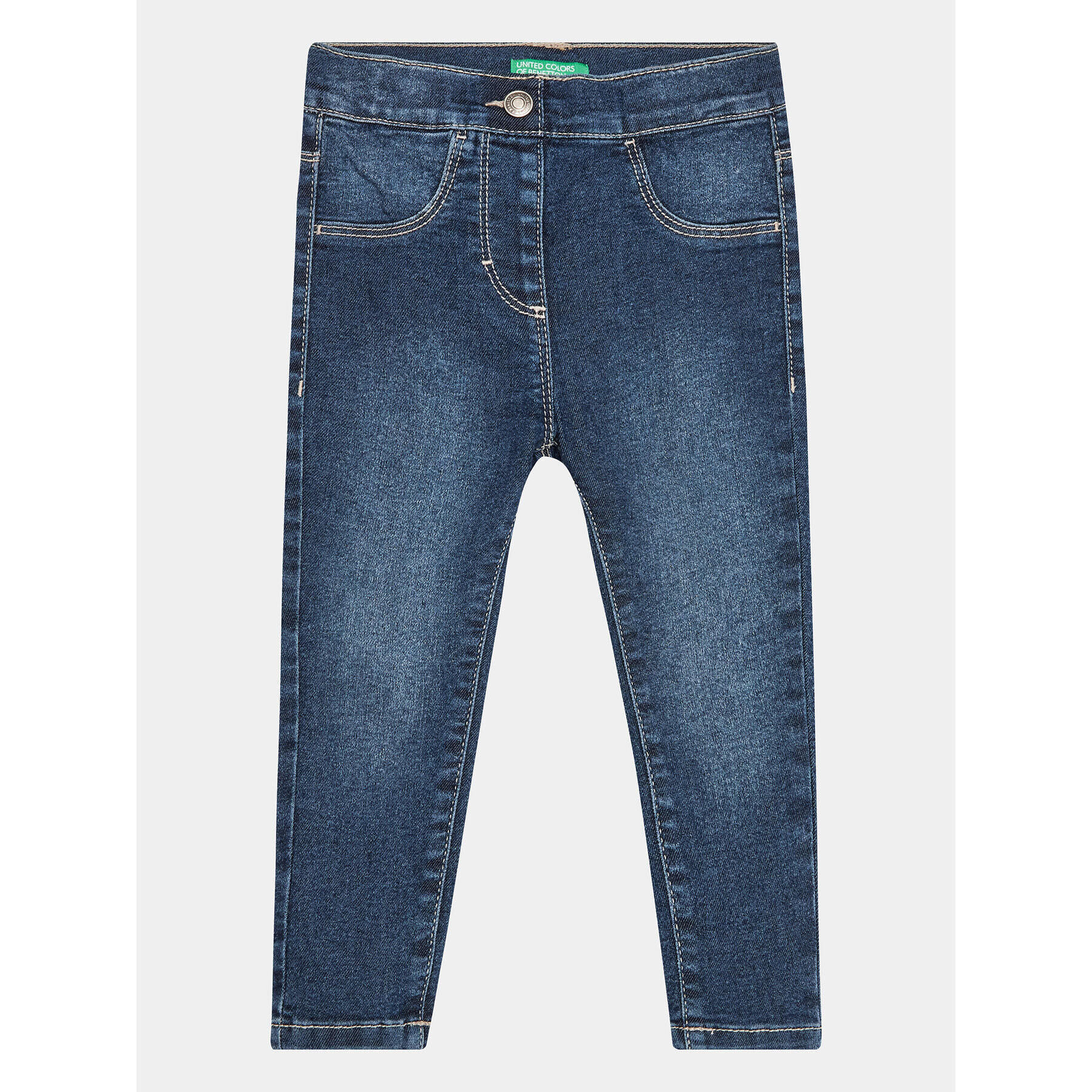 United Colors Of Benetton Jeans pajkice 4RW4GE00I Modra Regular Fit - Pepit.si