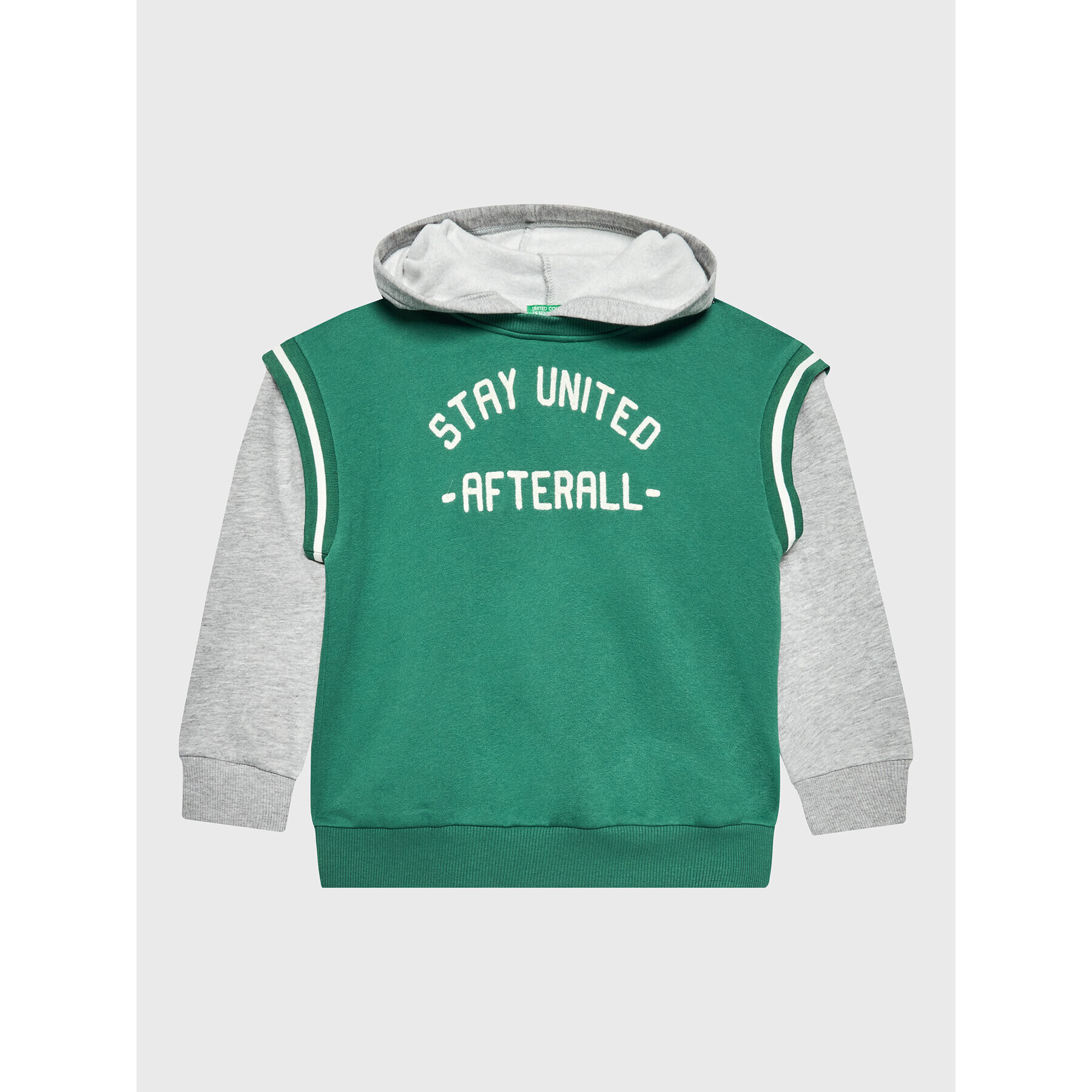 United Colors Of Benetton Jopa 30UNC201L Zelena Regular Fit - Pepit.si