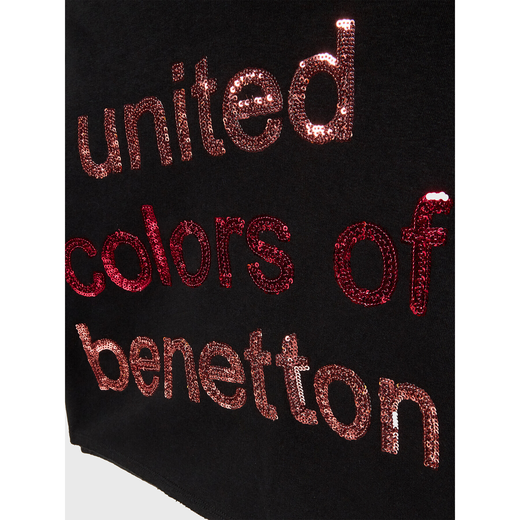 United Colors Of Benetton Jopa 35TMC201N Črna Regular Fit - Pepit.si