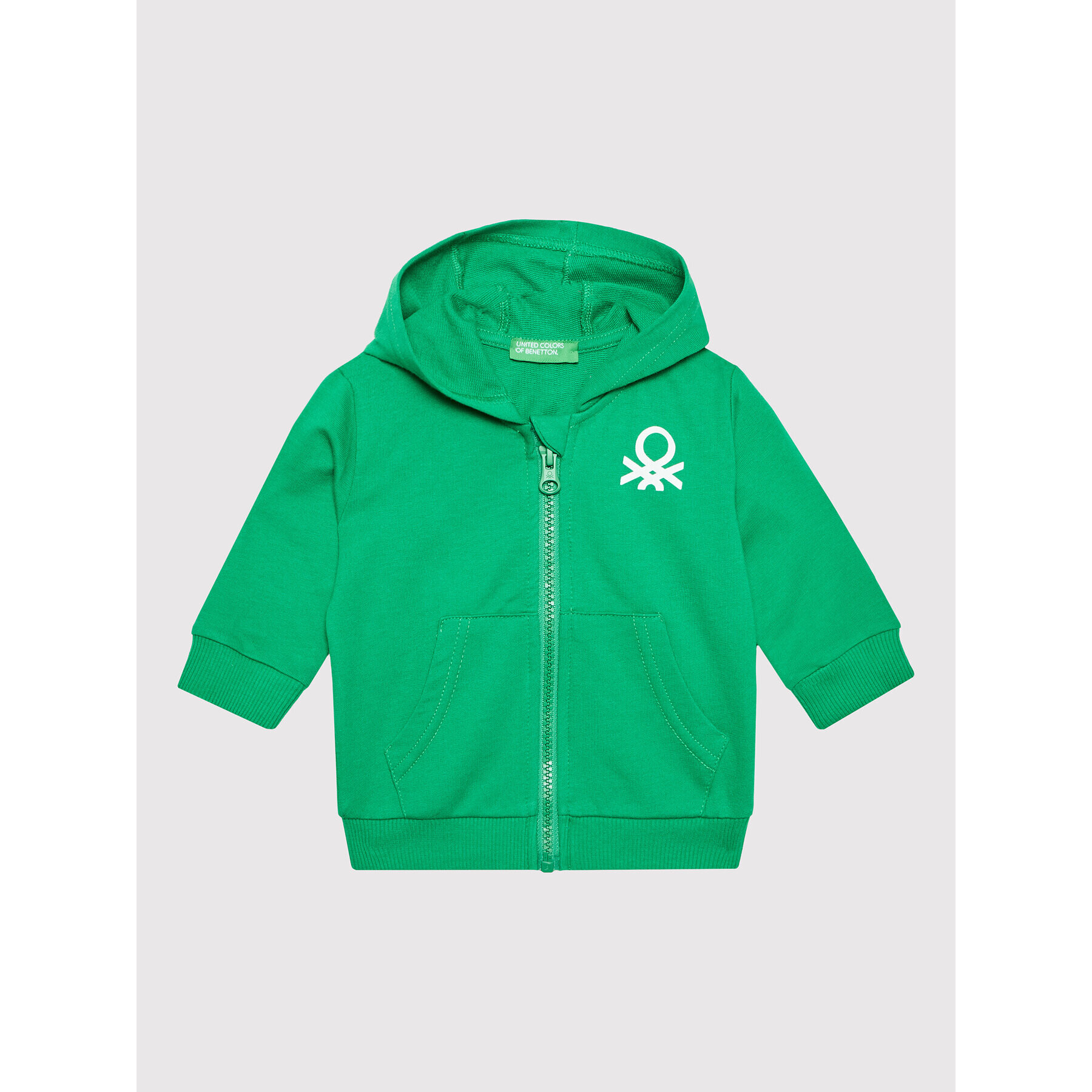 United Colors Of Benetton Jopa 3BC1G500D Zelena Regular Fit - Pepit.si