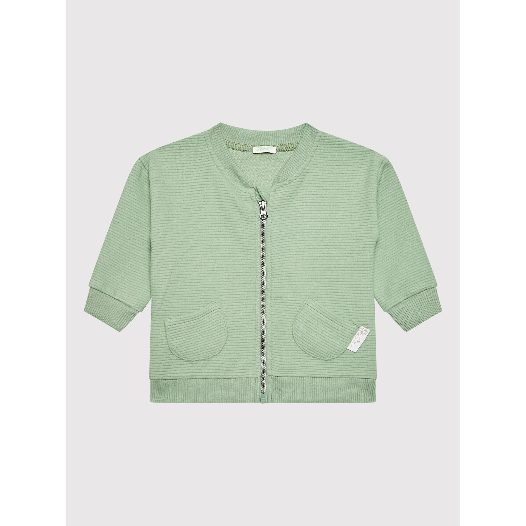 United Colors Of Benetton Jopa 3F2AA500B Zelena Regular Fit - Pepit.si