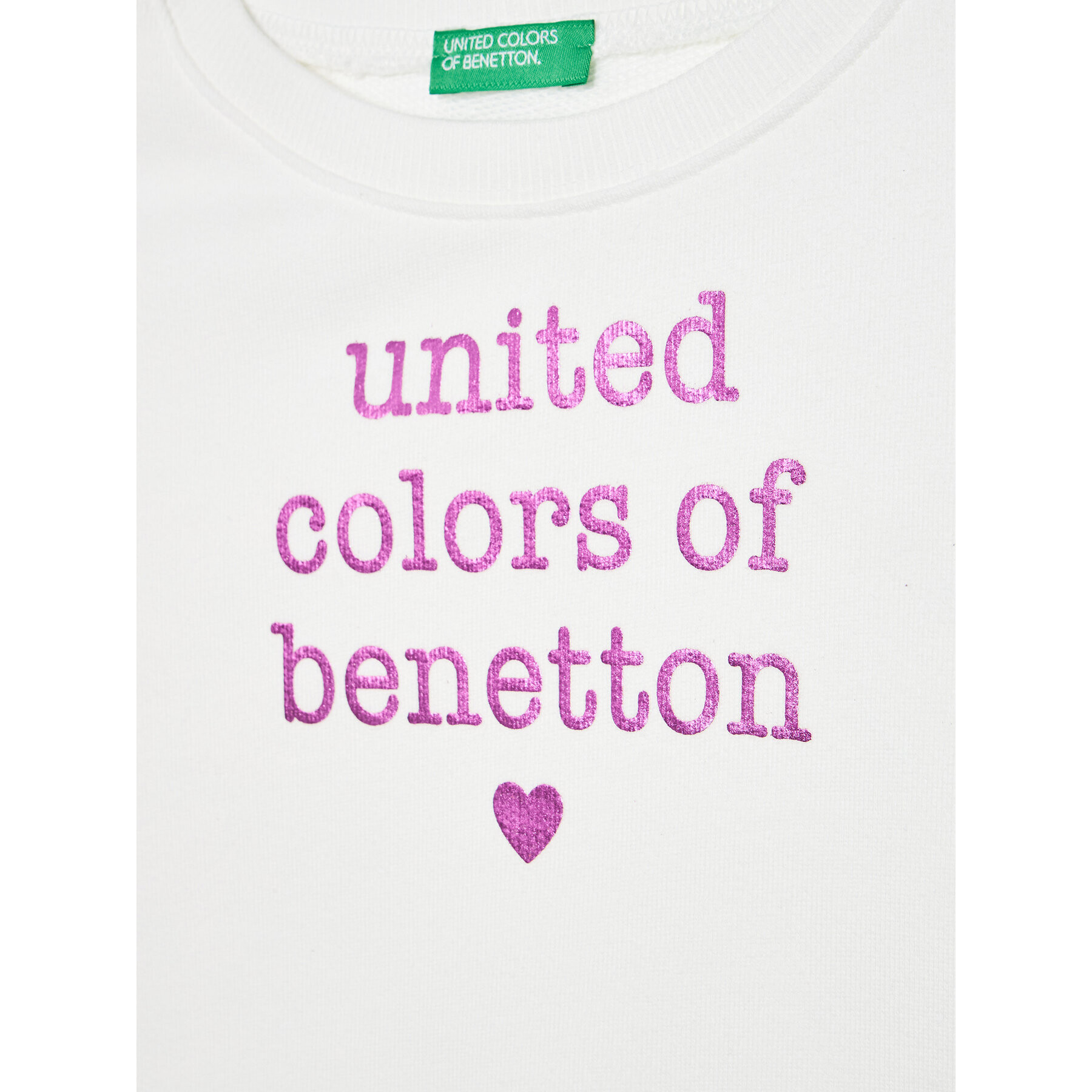 United Colors Of Benetton Jopa 3J68C101O Bela Regular Fit - Pepit.si