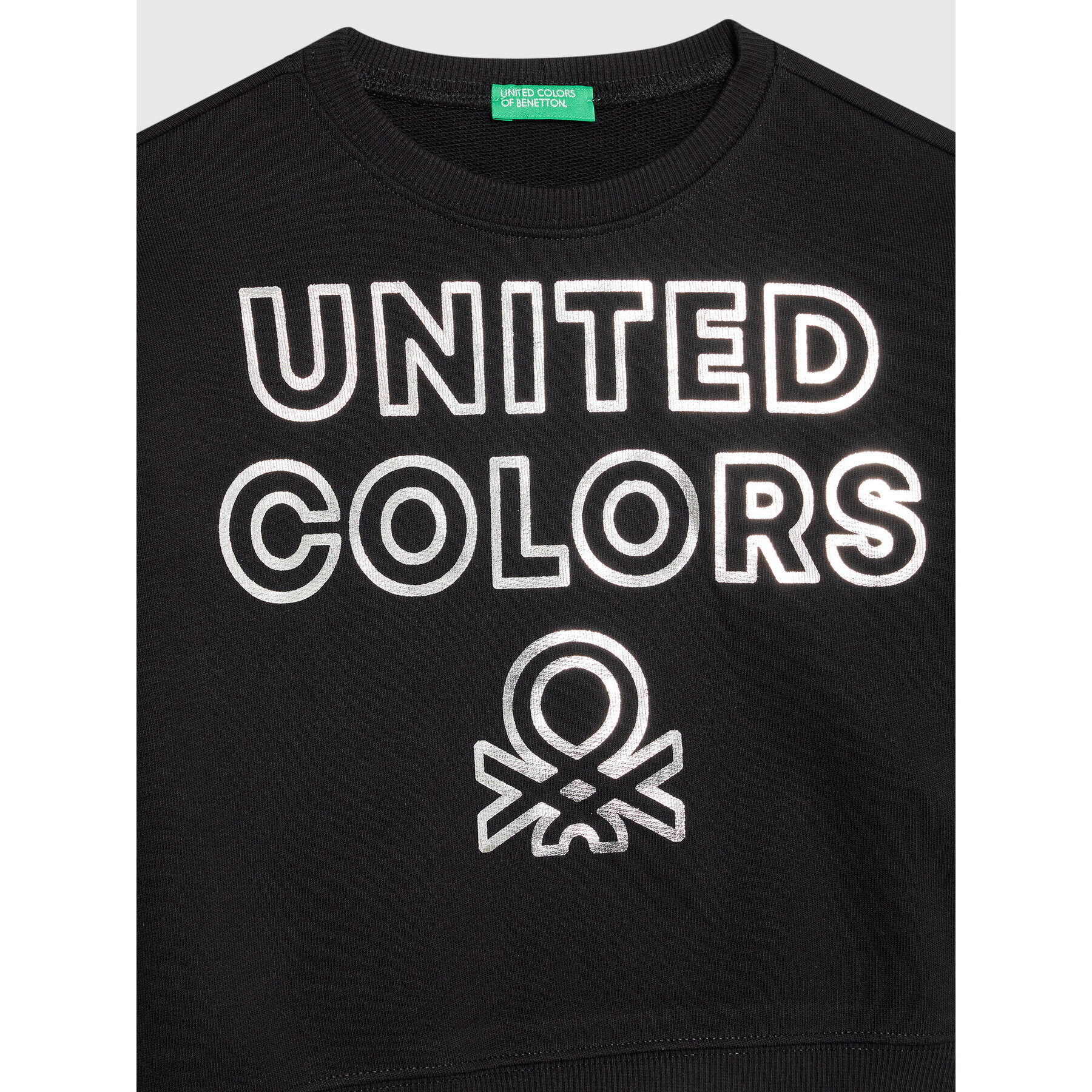 United Colors Of Benetton Jopa 3J68C101O Črna Regular Fit - Pepit.si