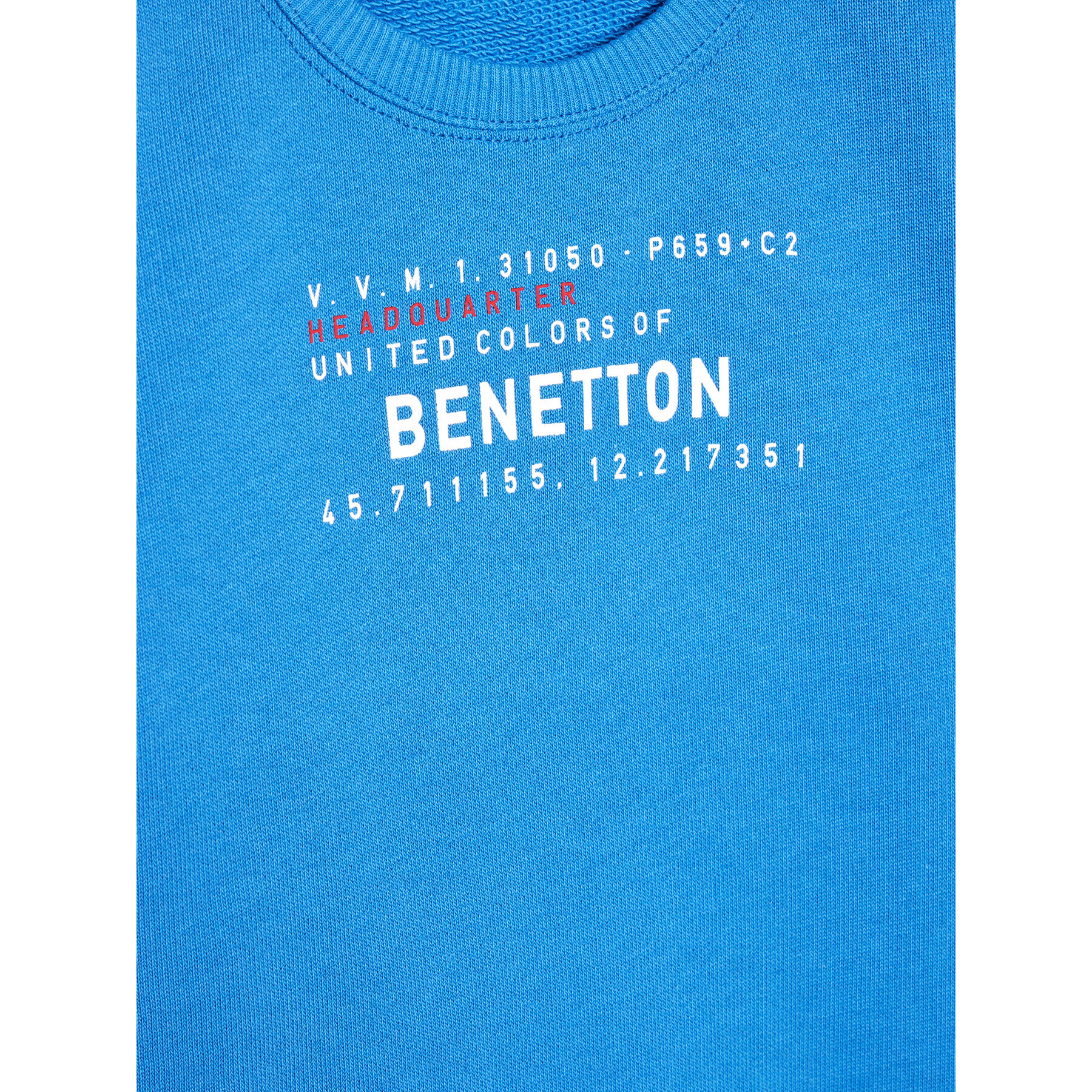 United Colors Of Benetton Jopa 3J68C15B6 Modra Regular Fit - Pepit.si