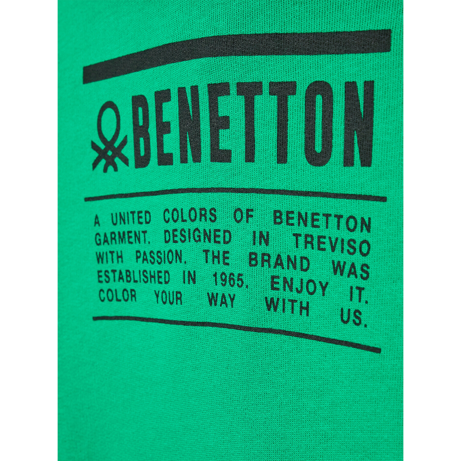 United Colors Of Benetton Jopa 3J68C200V Zelena Regular Fit - Pepit.si