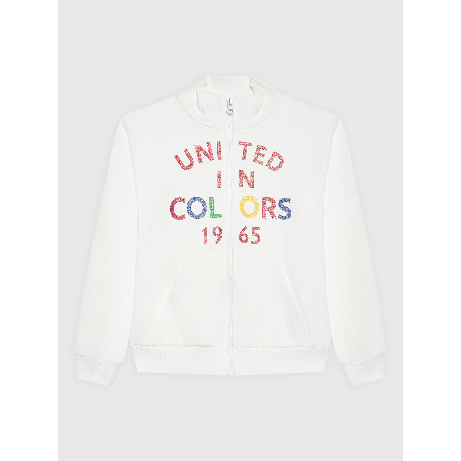 United Colors Of Benetton Jopa 3J68C5933 Bela Regular Fit - Pepit.si