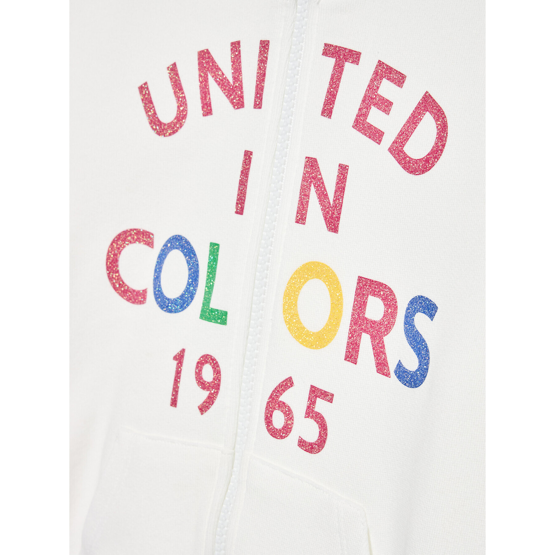 United Colors Of Benetton Jopa 3J68C5933 Bela Regular Fit - Pepit.si