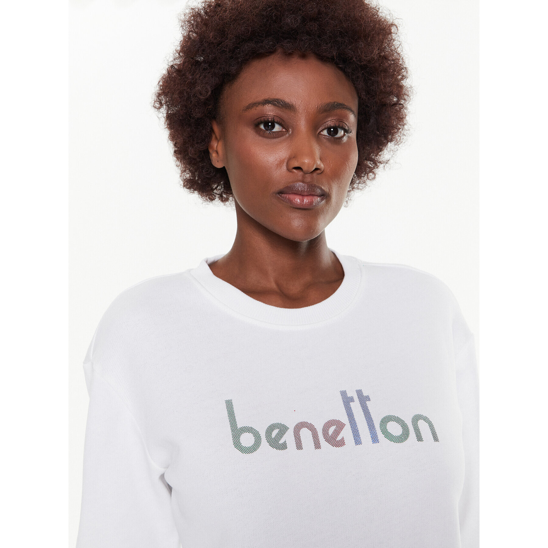 United Colors Of Benetton Jopa 3J68D103O Bela Regular Fit - Pepit.si