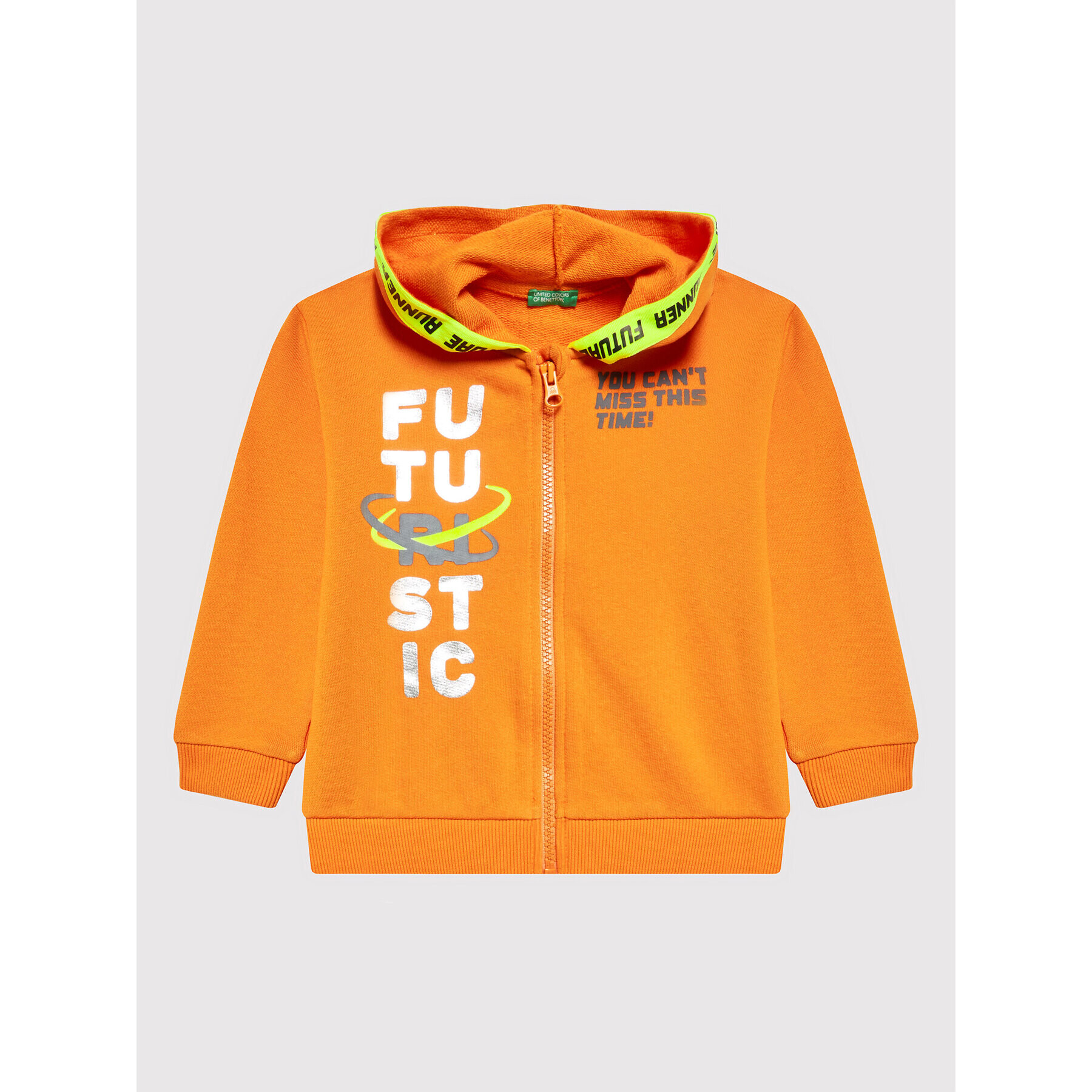 United Colors Of Benetton Jopa 3J68G500F Oranžna Regular Fit - Pepit.si