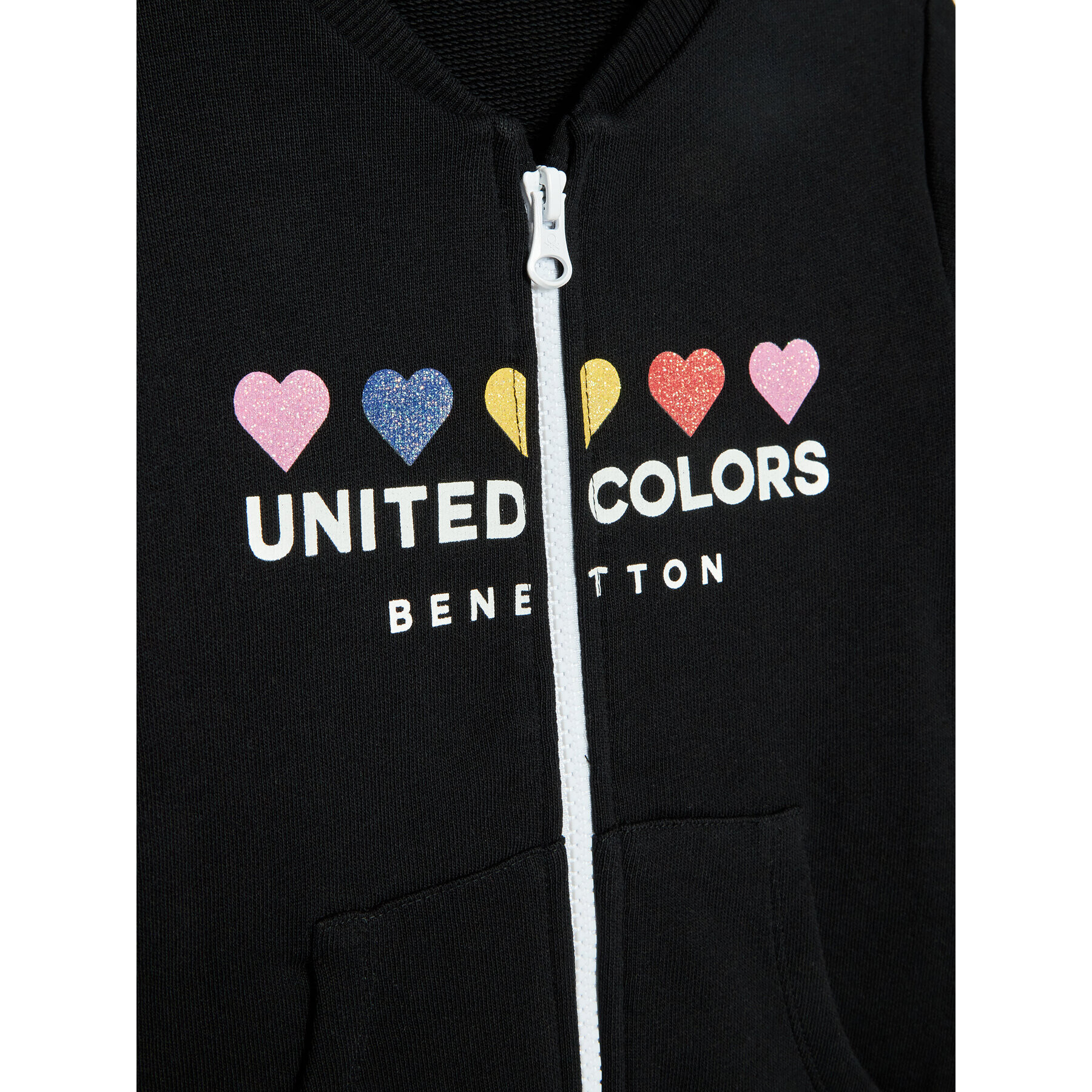 United Colors Of Benetton Jopa 3J70C5920 Črna Regular Fit - Pepit.si