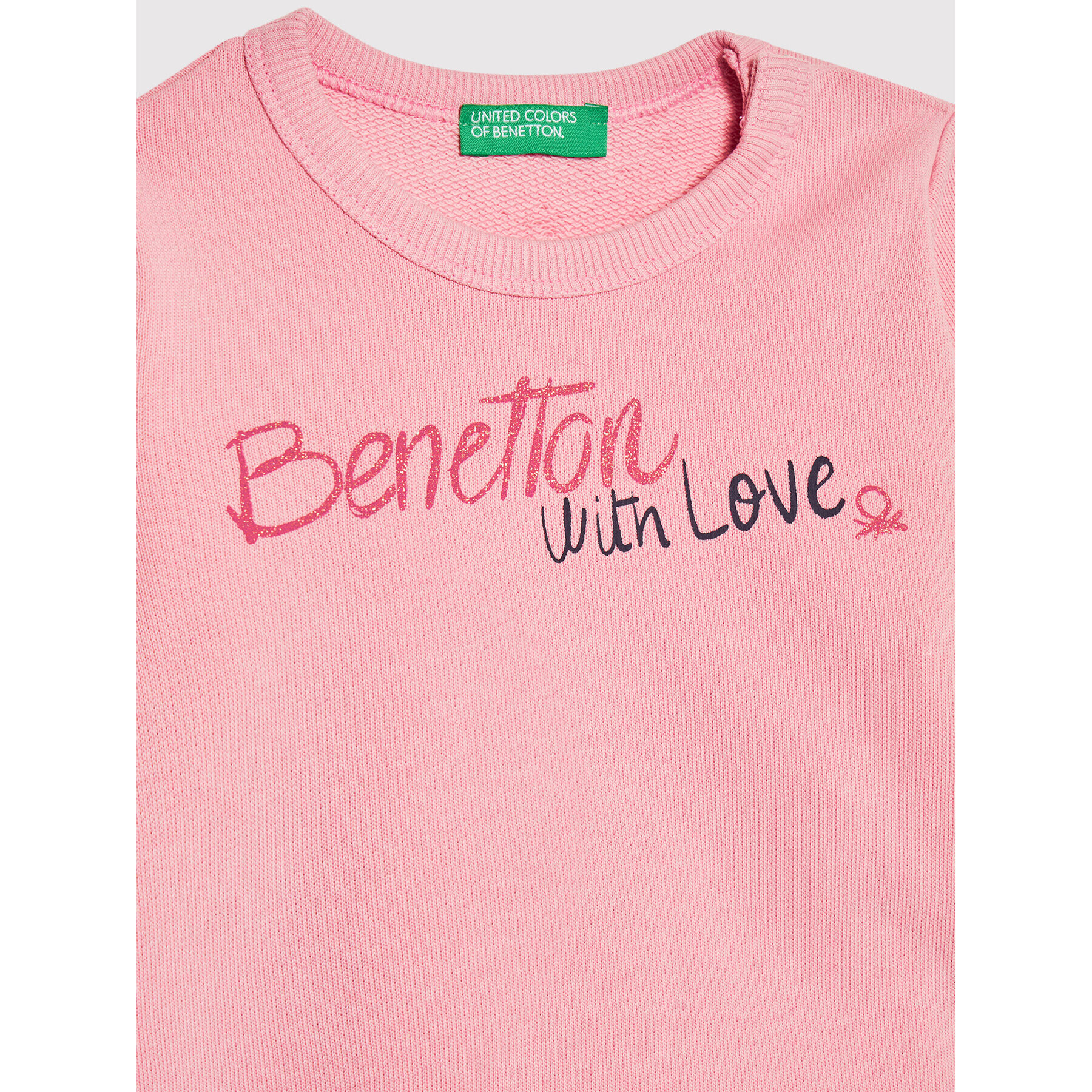 United Colors Of Benetton Jopa 3J70G100C Roza Regular Fit - Pepit.si