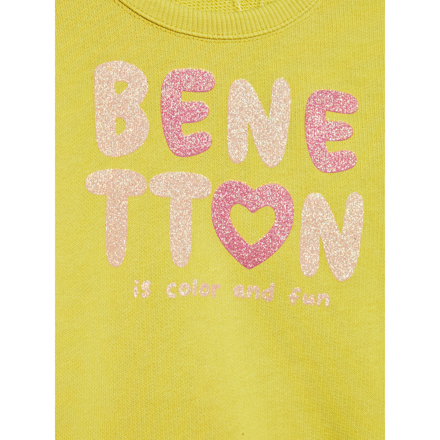 United Colors Of Benetton Jopa 3J70G104M Rumena Regular Fit - Pepit.si