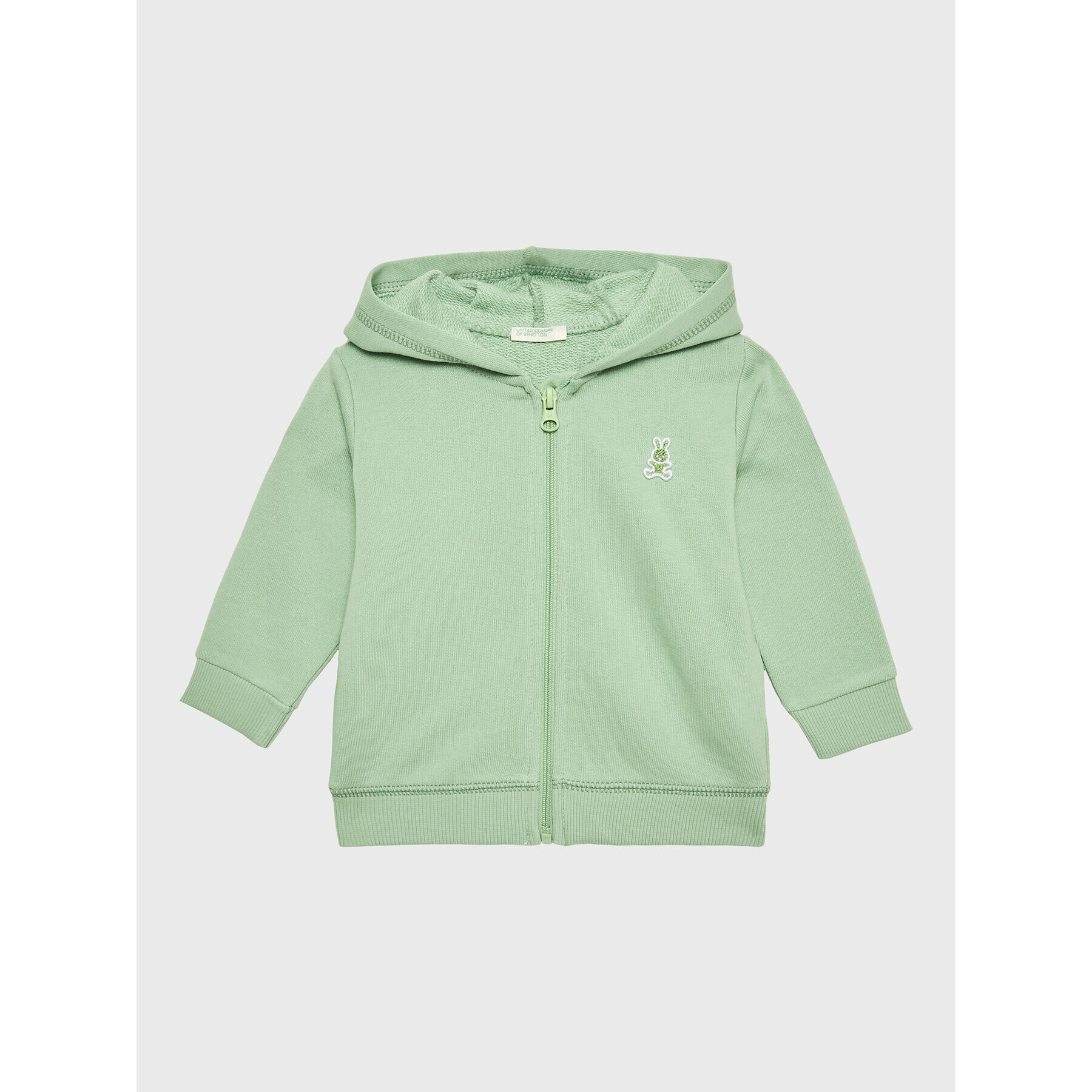 United Colors Of Benetton Jopa 3J70MM270 Zelena Regular Fit - Pepit.si