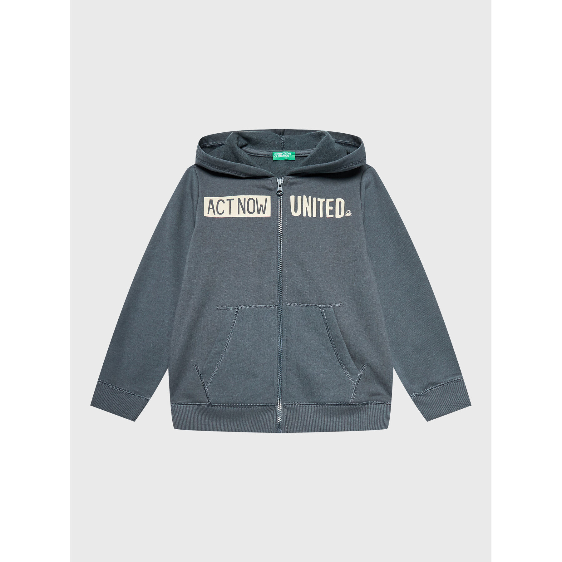 United Colors Of Benetton Jopa 3JLXC501E Siva Regular Fit - Pepit.si