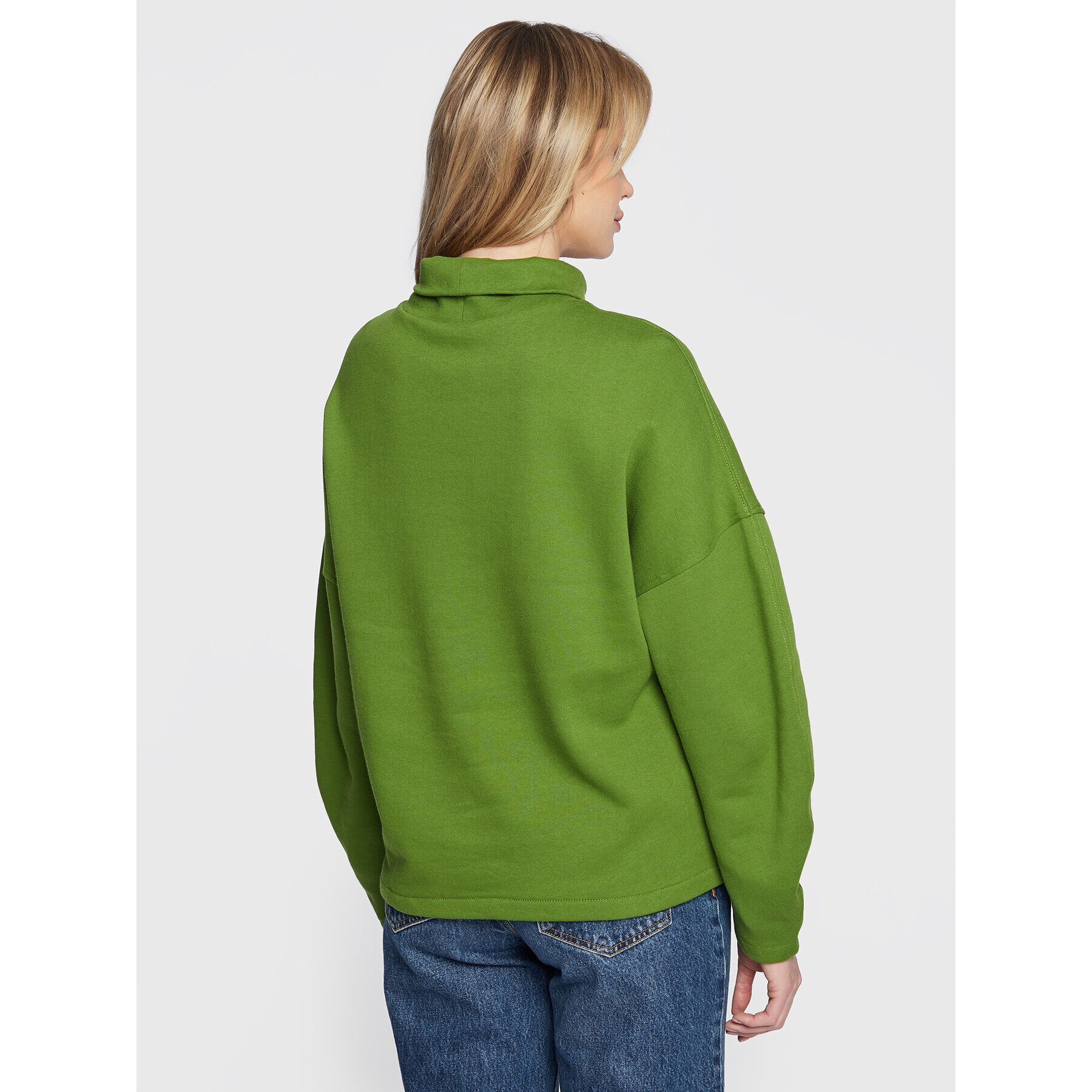 United Colors Of Benetton Jopa 3OOTD200B Zelena Relaxed Fit - Pepit.si