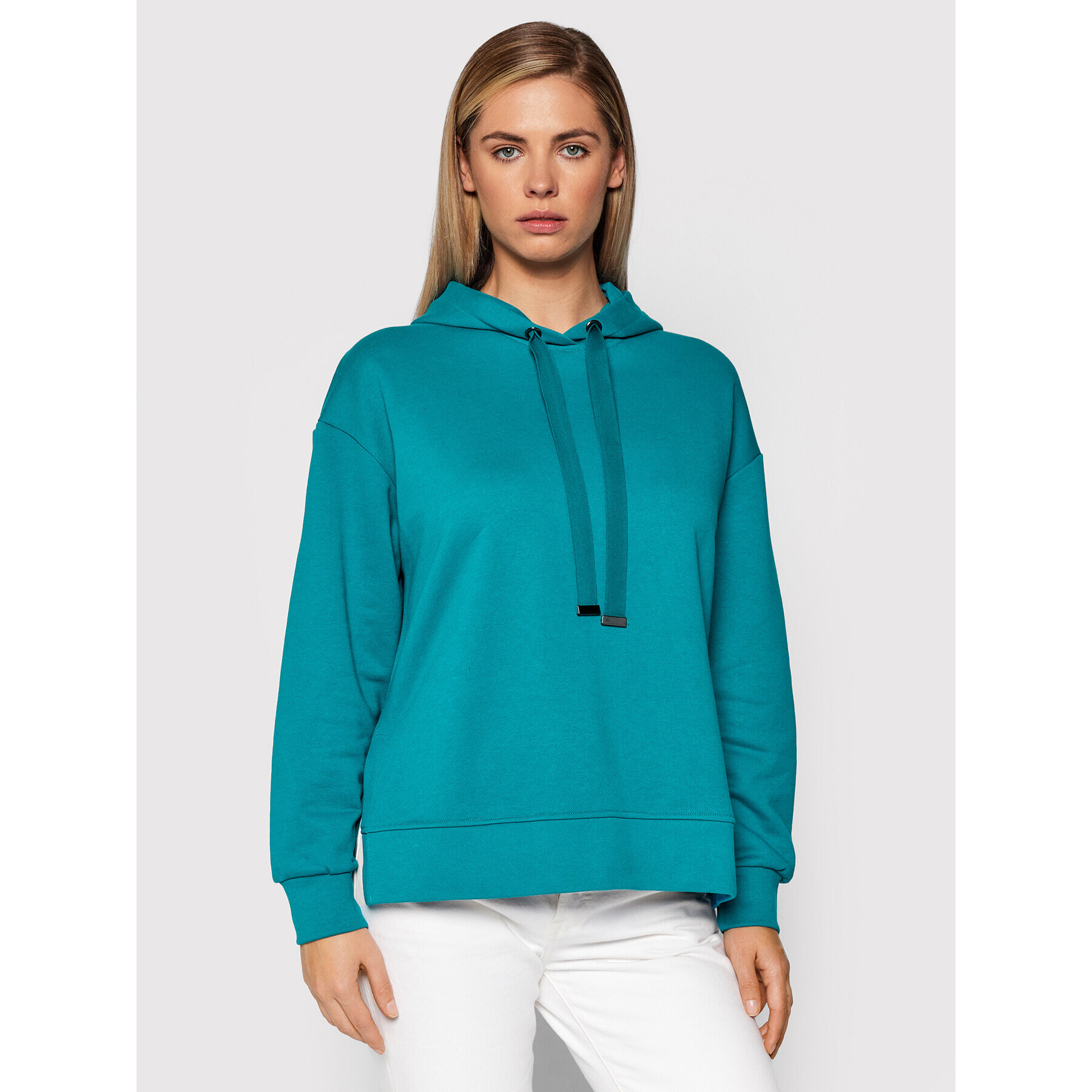 United Colors Of Benetton Jopa 3QMHE2283 Modra Boxy Fit - Pepit.si