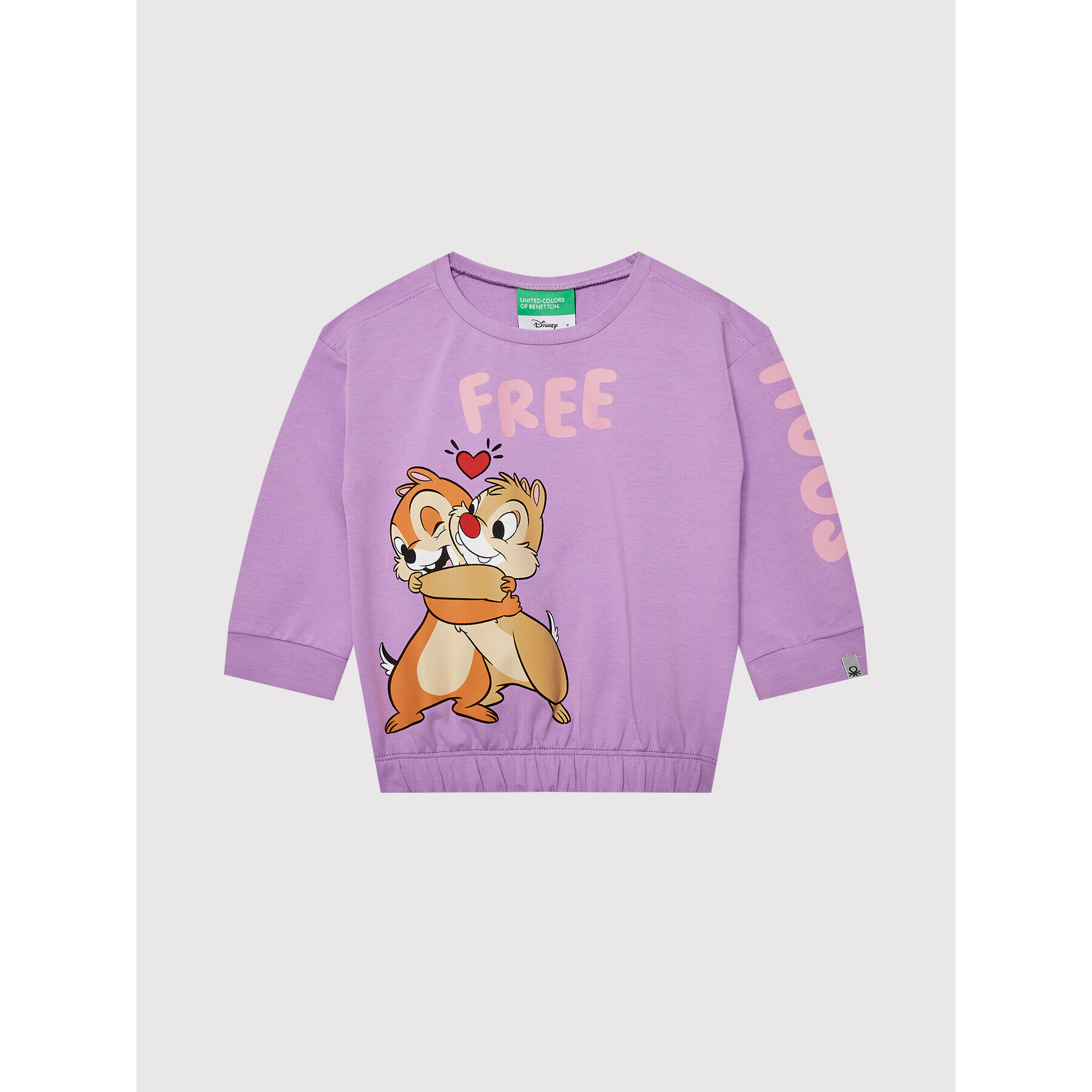 United Colors Of Benetton Jopa DISNEY 3CY4G103L Vijolična Regular Fit - Pepit.si