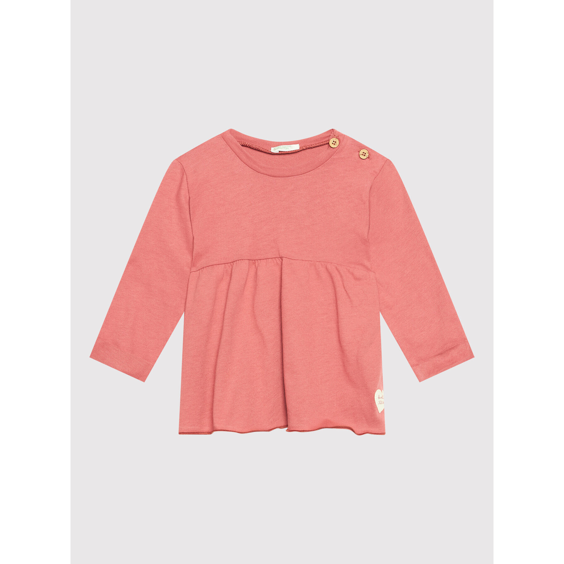 United Colors Of Benetton Komplet bluza in hlače 3ATNMM29H Roza Relaxed Fit - Pepit.si