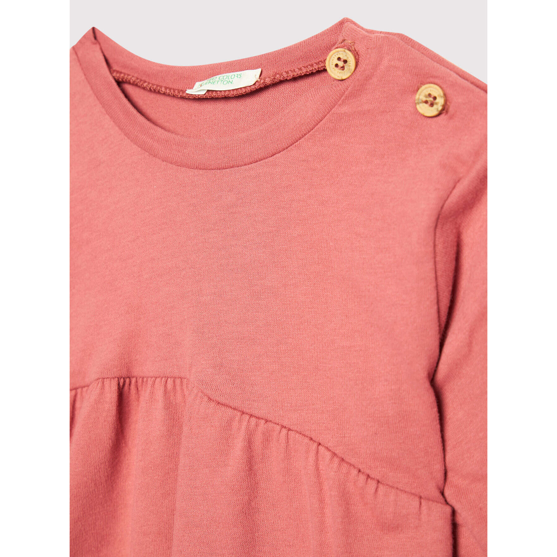 United Colors Of Benetton Komplet bluza in hlače 3ATNMM29H Roza Relaxed Fit - Pepit.si