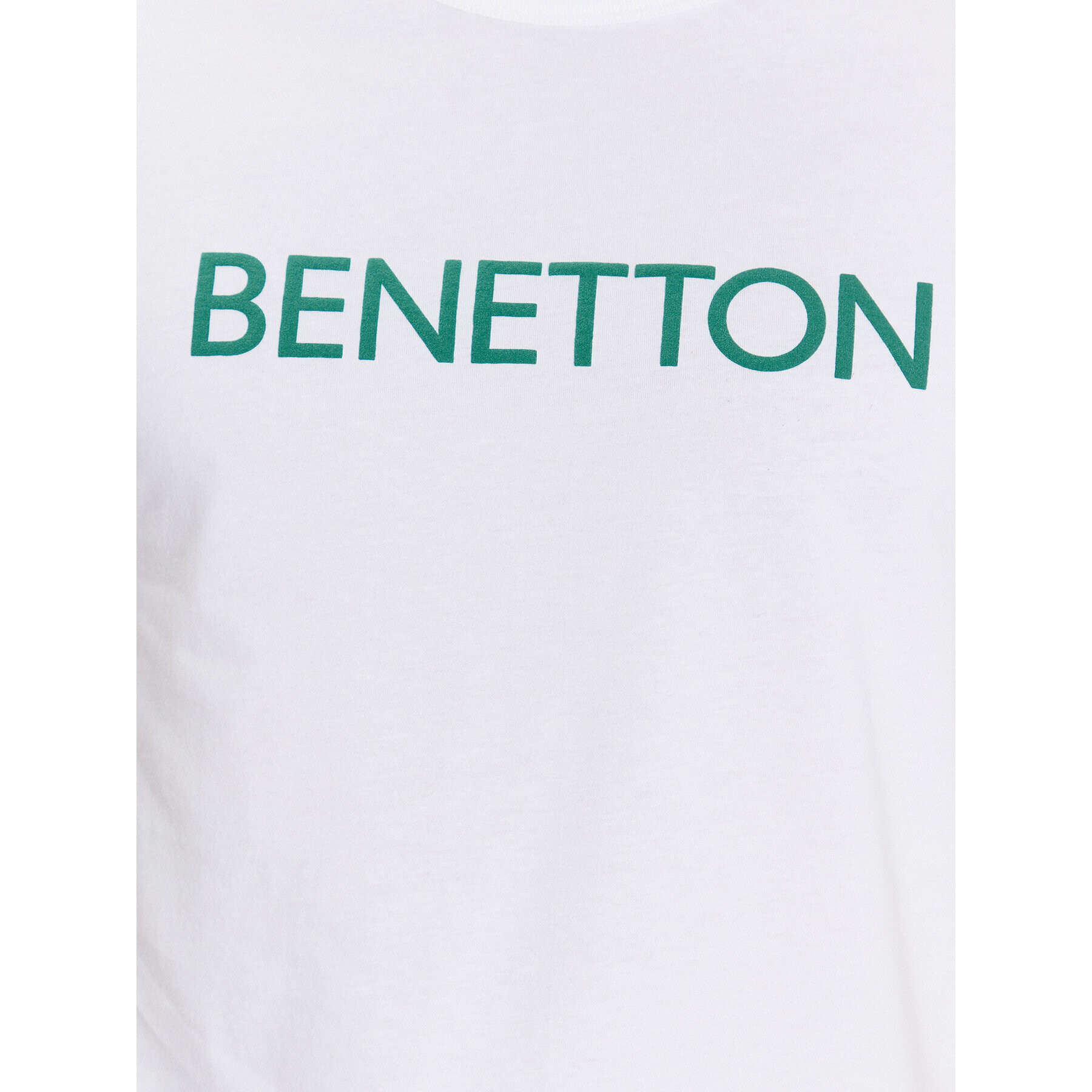 United Colors Of Benetton Majica 3I1XU100A Bela Regular Fit - Pepit.si