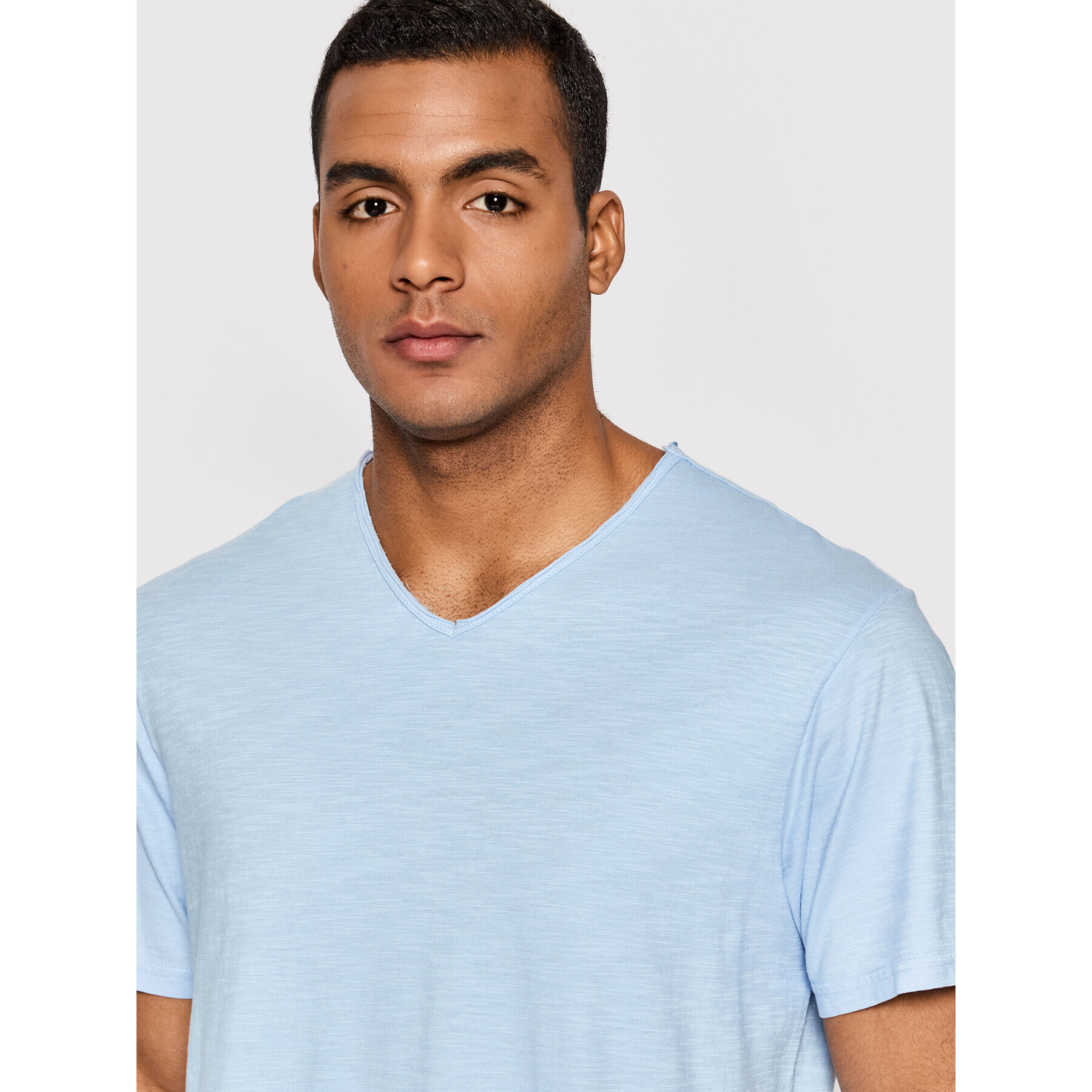 United Colors Of Benetton Majica 3JE1J4264 Modra Regular Fit - Pepit.si