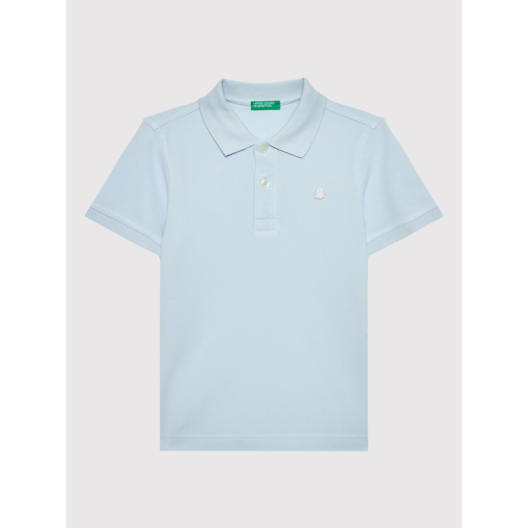 United Colors Of Benetton Polo majica 3089C300L Modra Regular Fit - Pepit.si