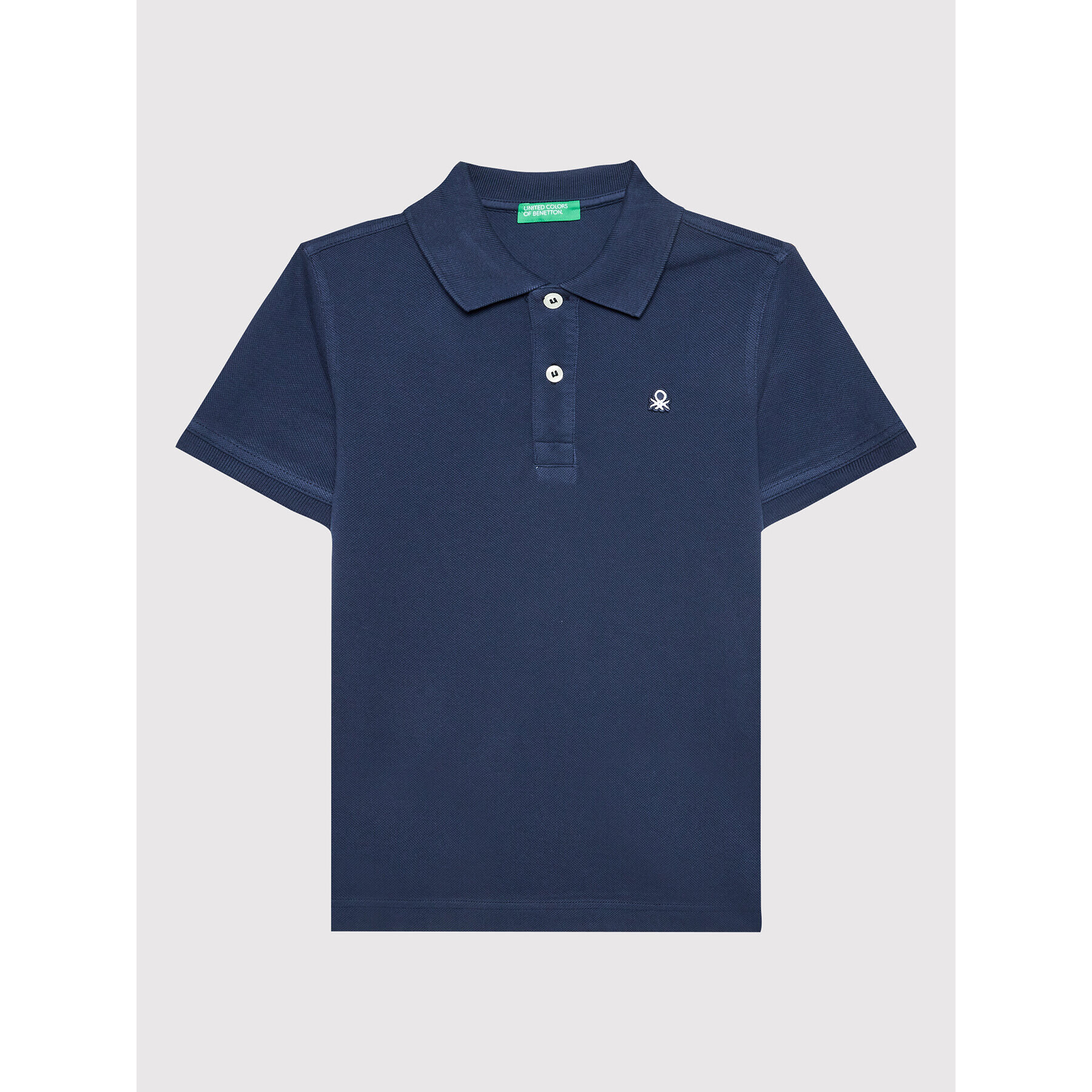 United Colors Of Benetton Polo majica 3089C300L Mornarsko modra Regular Fit - Pepit.si