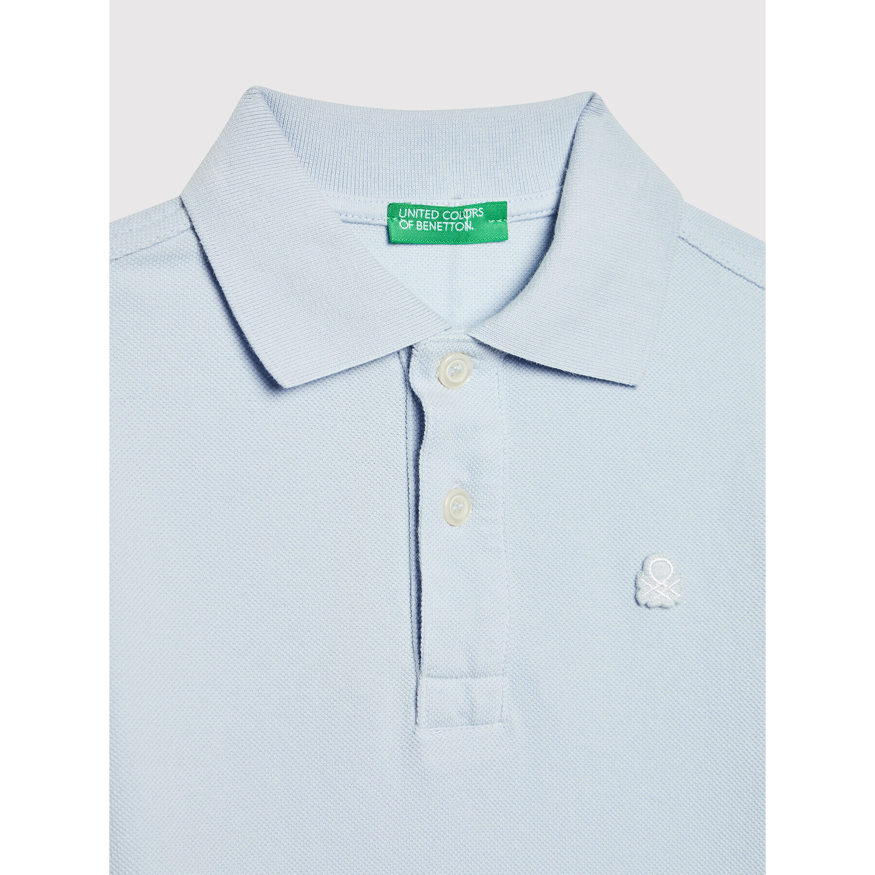 United Colors Of Benetton Polo majica 3089C3135 Modra Regular Fit - Pepit.si