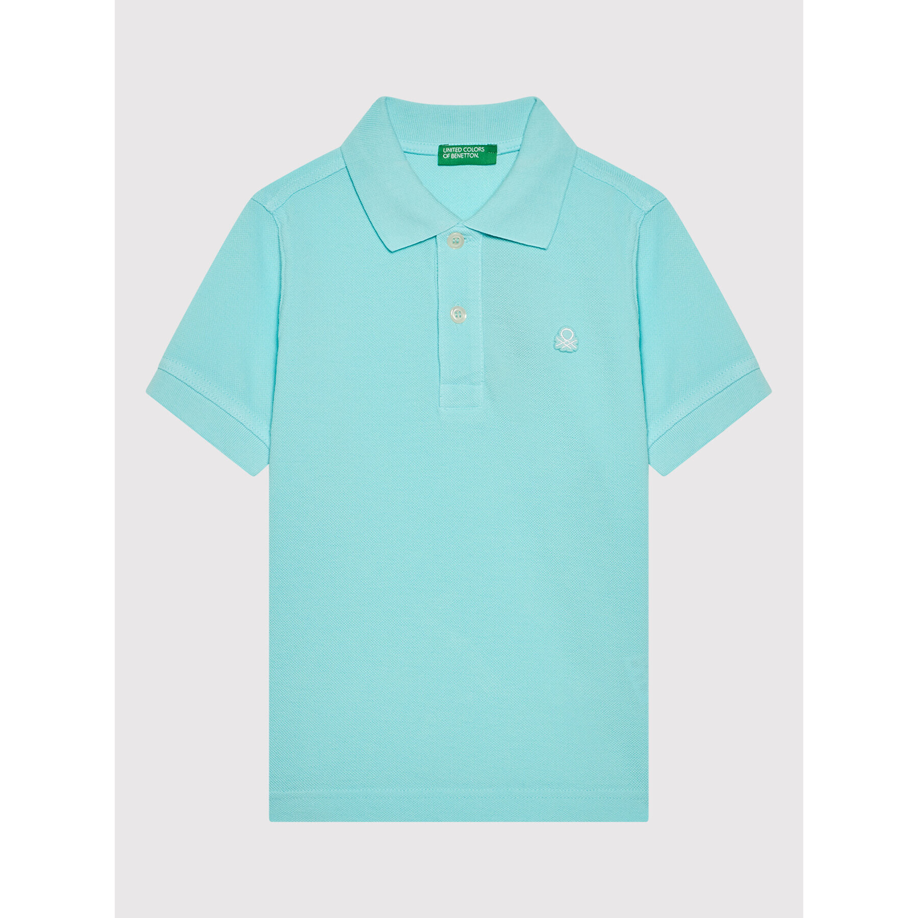 United Colors Of Benetton Polo majica 3089C3135 Modra Regular Fit - Pepit.si