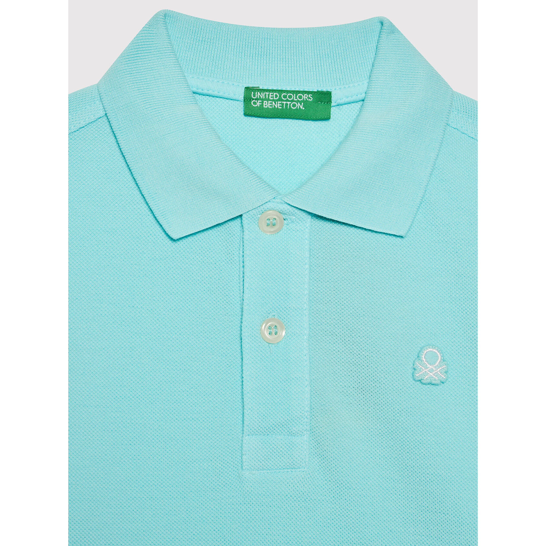 United Colors Of Benetton Polo majica 3089C3135 Modra Regular Fit - Pepit.si