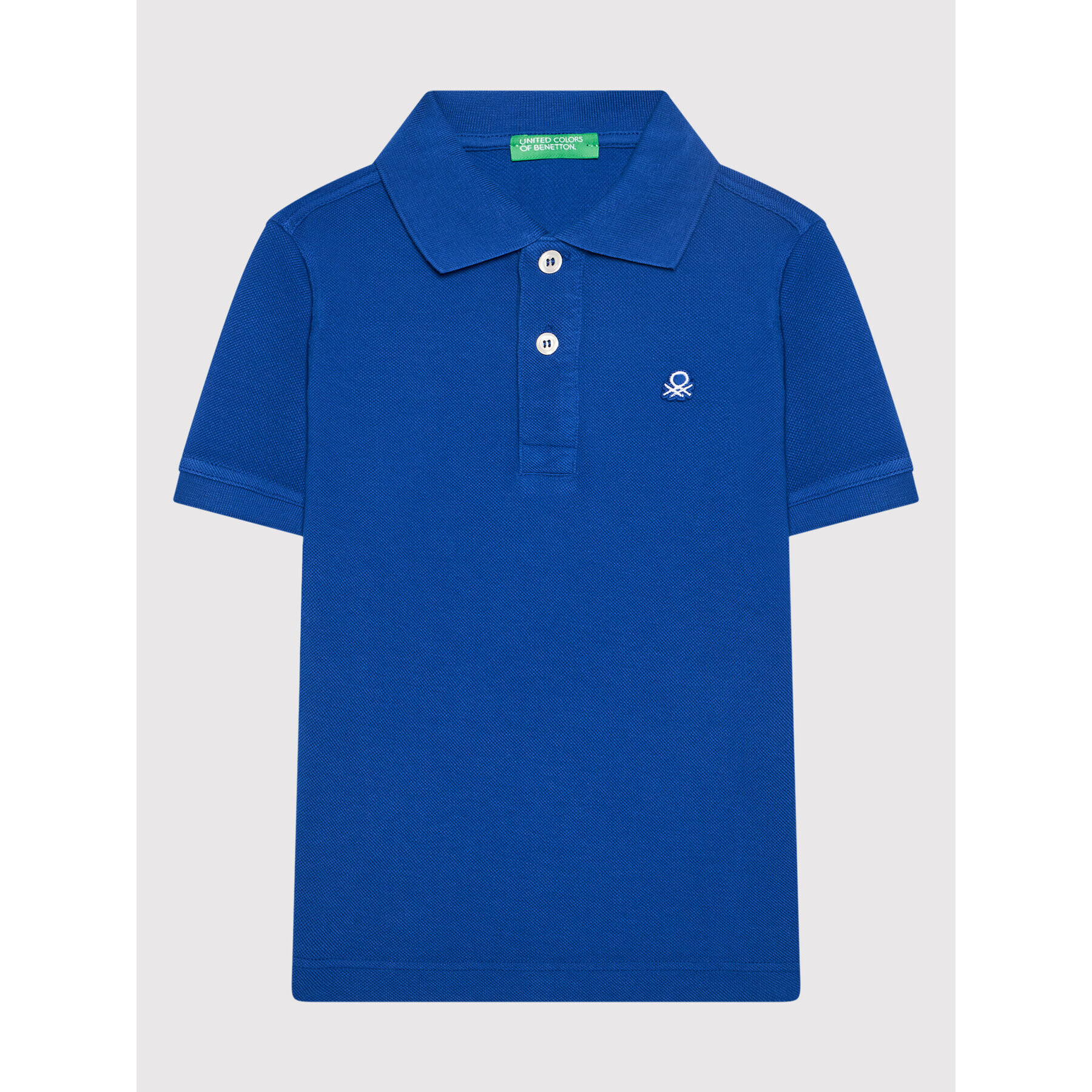 United Colors Of Benetton Polo majica 3089C3135 Modra Regular Fit - Pepit.si